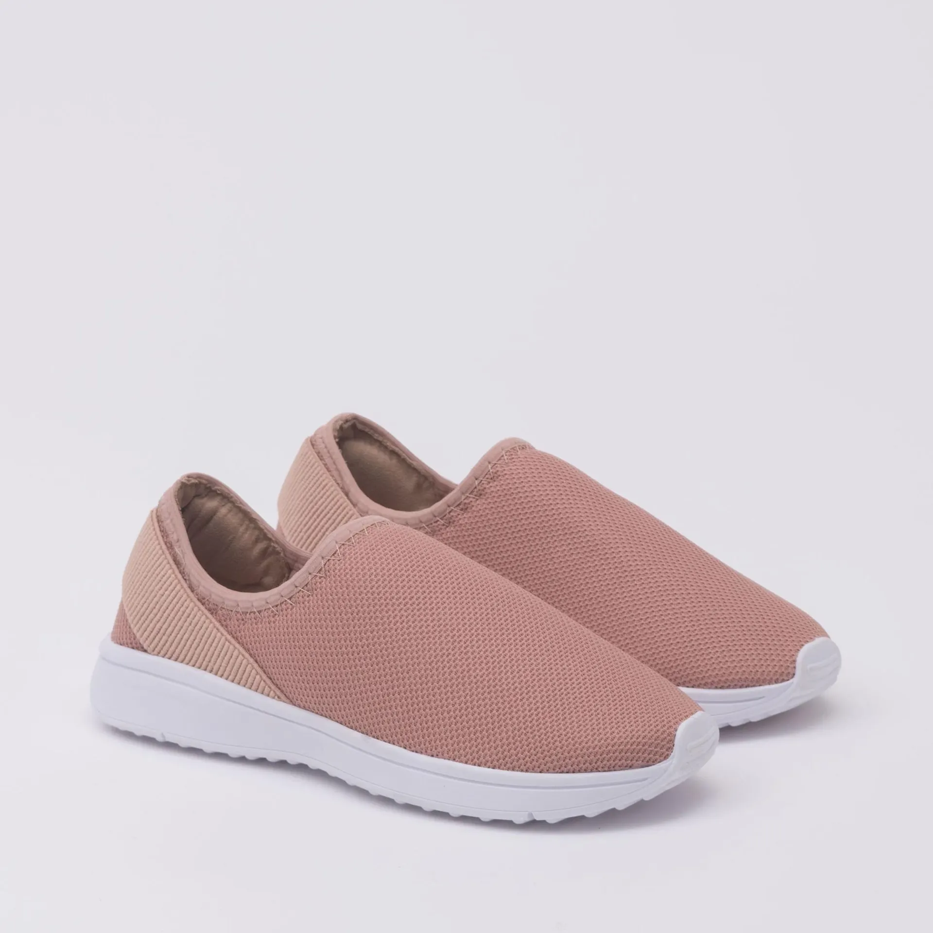 Tênis basico em malha - ROSADO