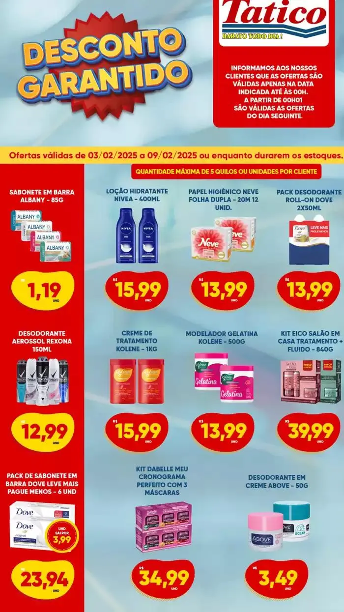 Encarte de Ofertas e promoções atuais 3 de fevereiro até 9 de fevereiro 2025 - Pagina 6