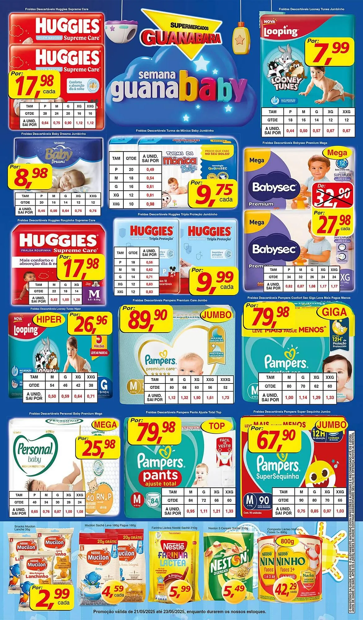 Encarte de Catálogo Supermercados Guanabara 21 de maio até 26 de maio 2025 - Pagina 12
