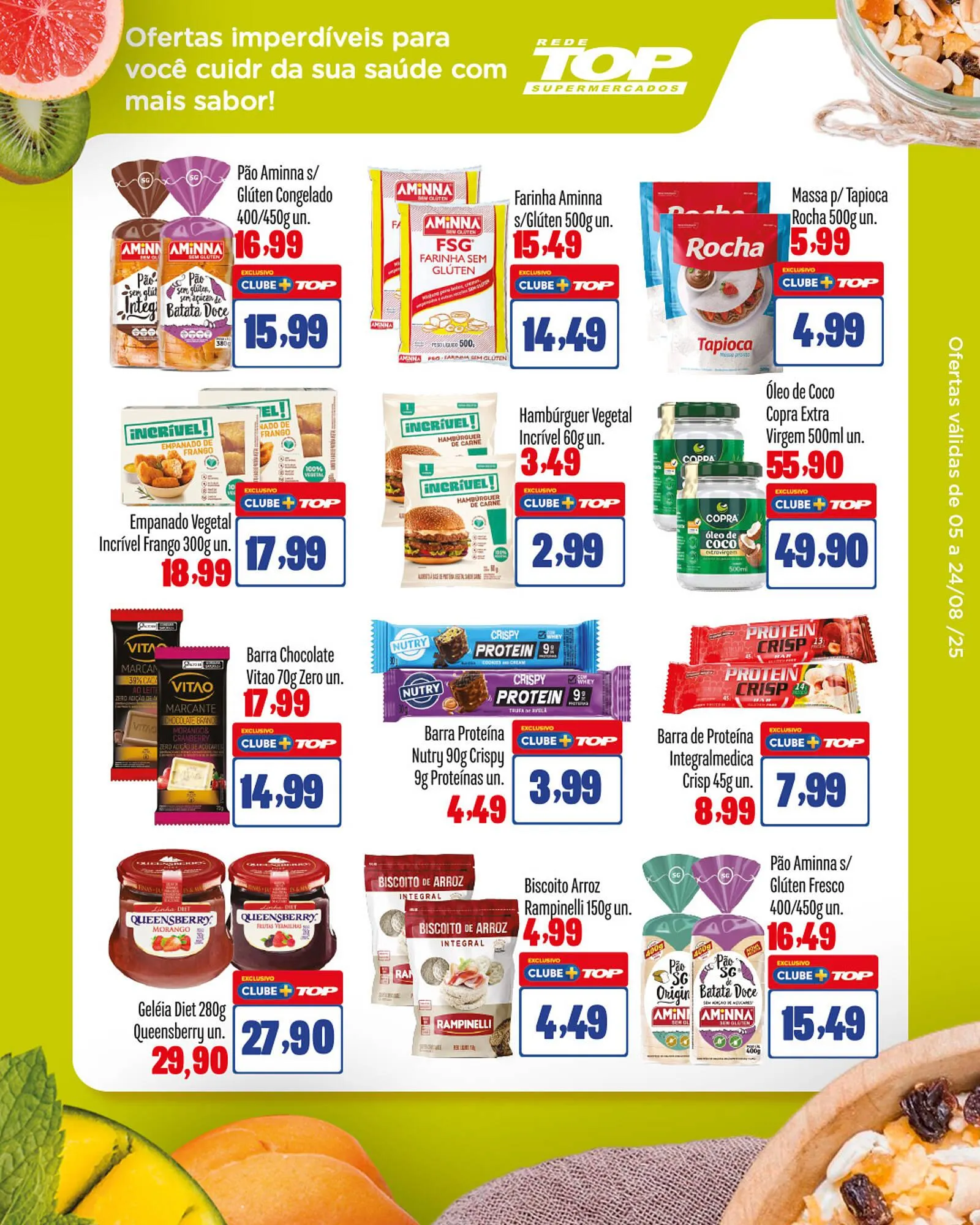 Encarte de Catálogo Rede Top 5 de agosto até 24 de agosto 2025 - Pagina 3