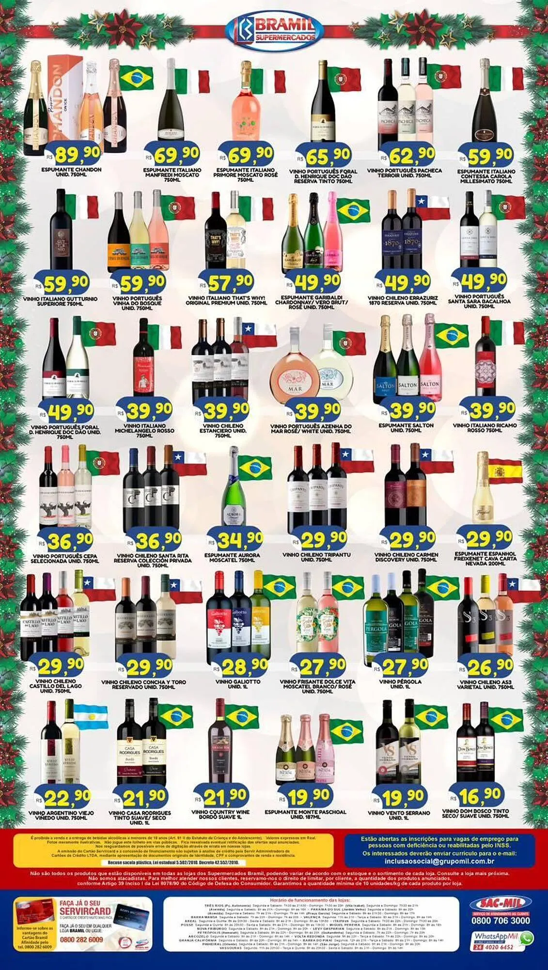 Encarte de Encarte Bramil Supermercados 8 de dezembro até 14 de dezembro 2025 - Pagina 2