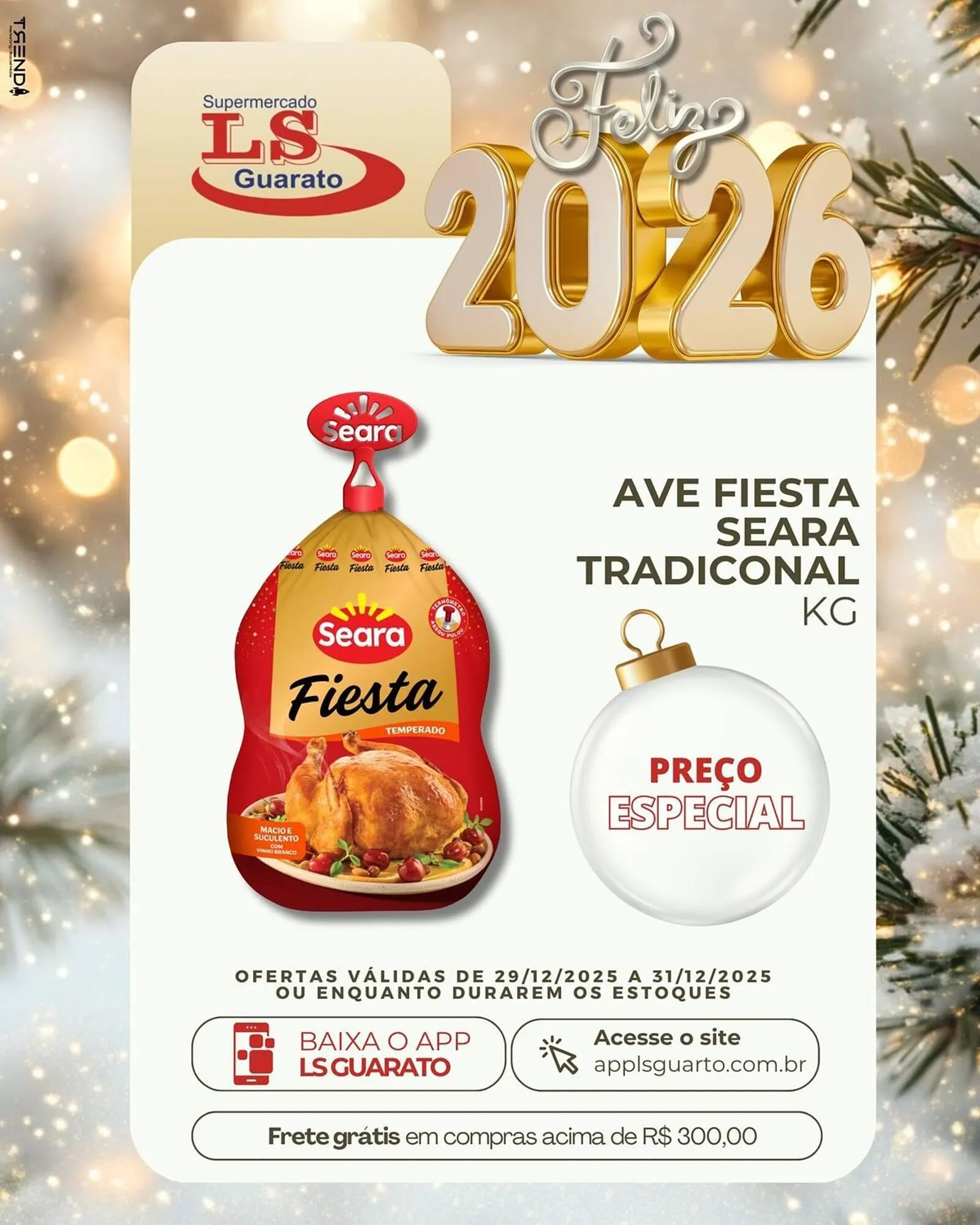 Encarte de Catálogo Supermercado LS Guarato 29 de dezembro até 31 de dezembro 2025 - Pagina 1