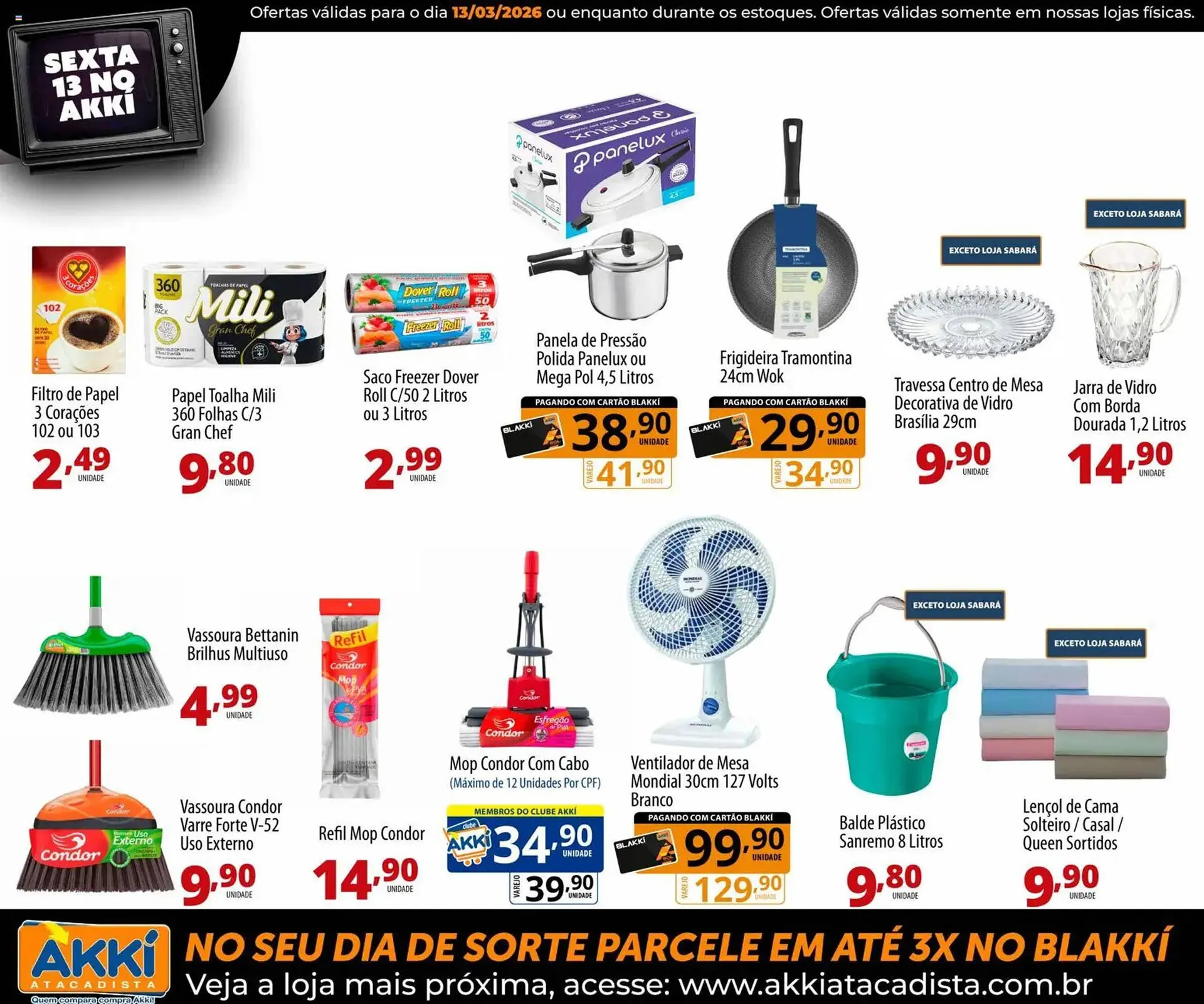 Encarte de Folheto Akki Atacadista 13 de março até 13 de março 2026 - Pagina 15