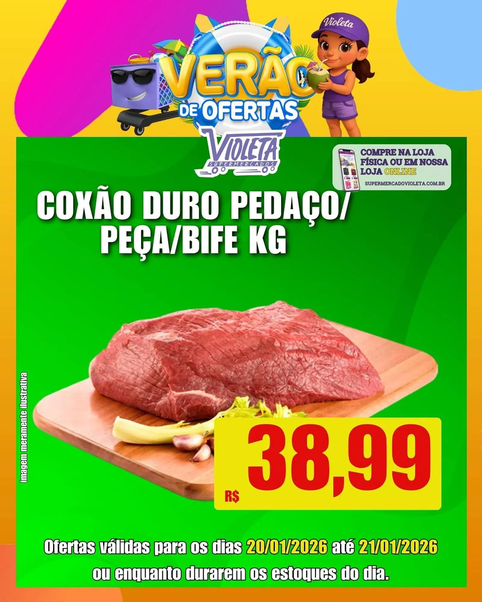 Encarte de Catálogo Violeta Supermercados 20 de janeiro até 21 de janeiro 2026 - Pagina 5