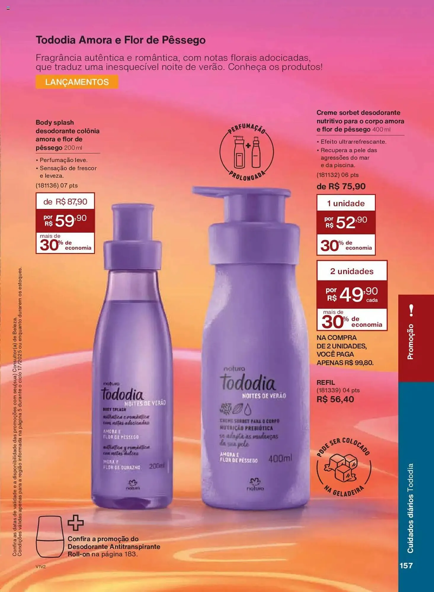 Encarte de Catálogo Natura 14 de outubro até 4 de novembro 2025 - Pagina 157