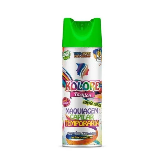 Hair Spray Kolore Fashion Verde 125ml