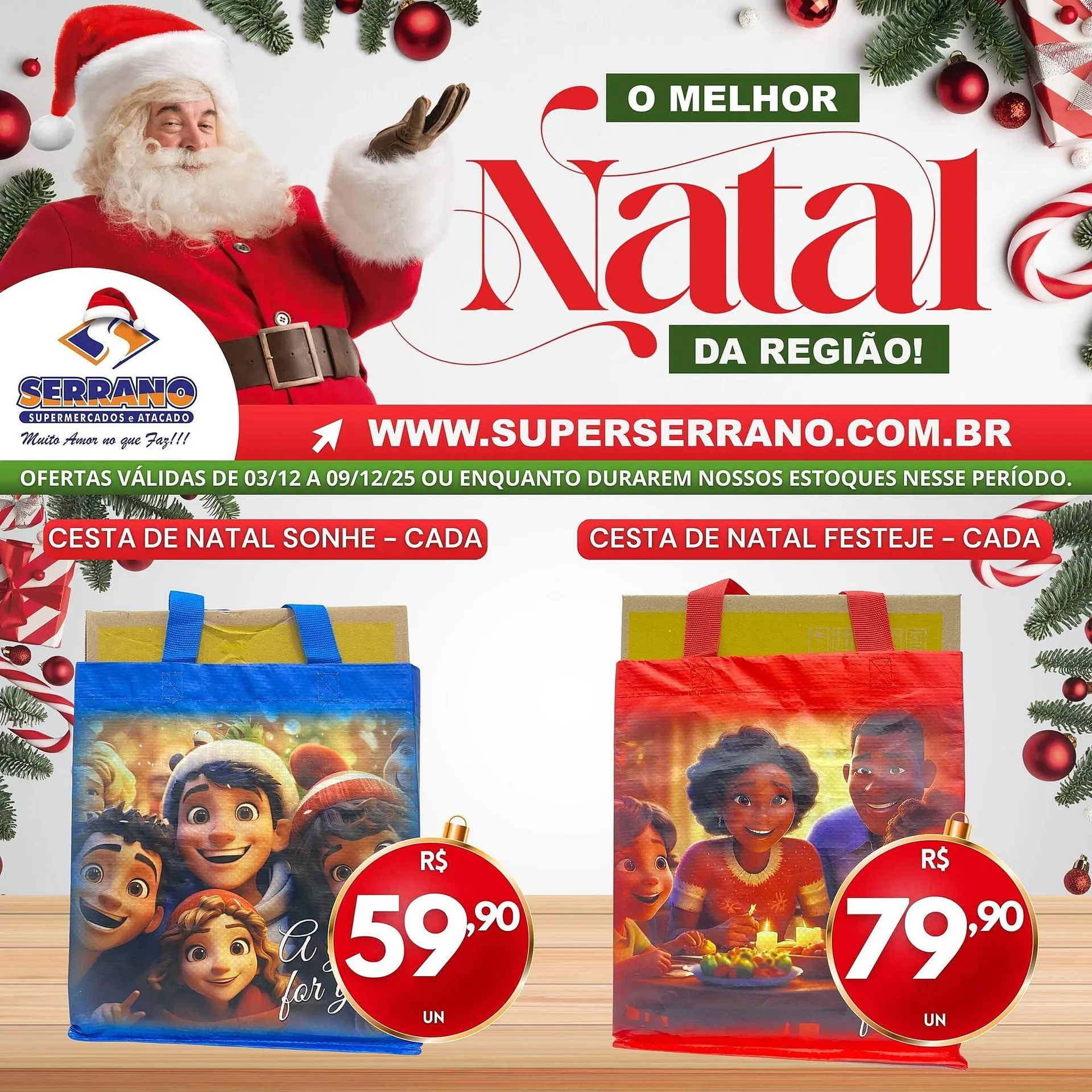 Encarte de Catálogo Serrano Supermercado 5 de dezembro até 9 de dezembro 2025 - Pagina 5