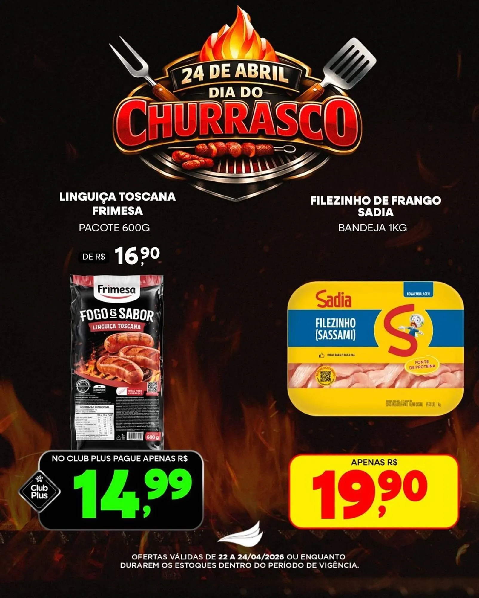 Encarte de Folheto Spasso Sabores 22 de abril até 24 de abril 2026 - Pagina 4