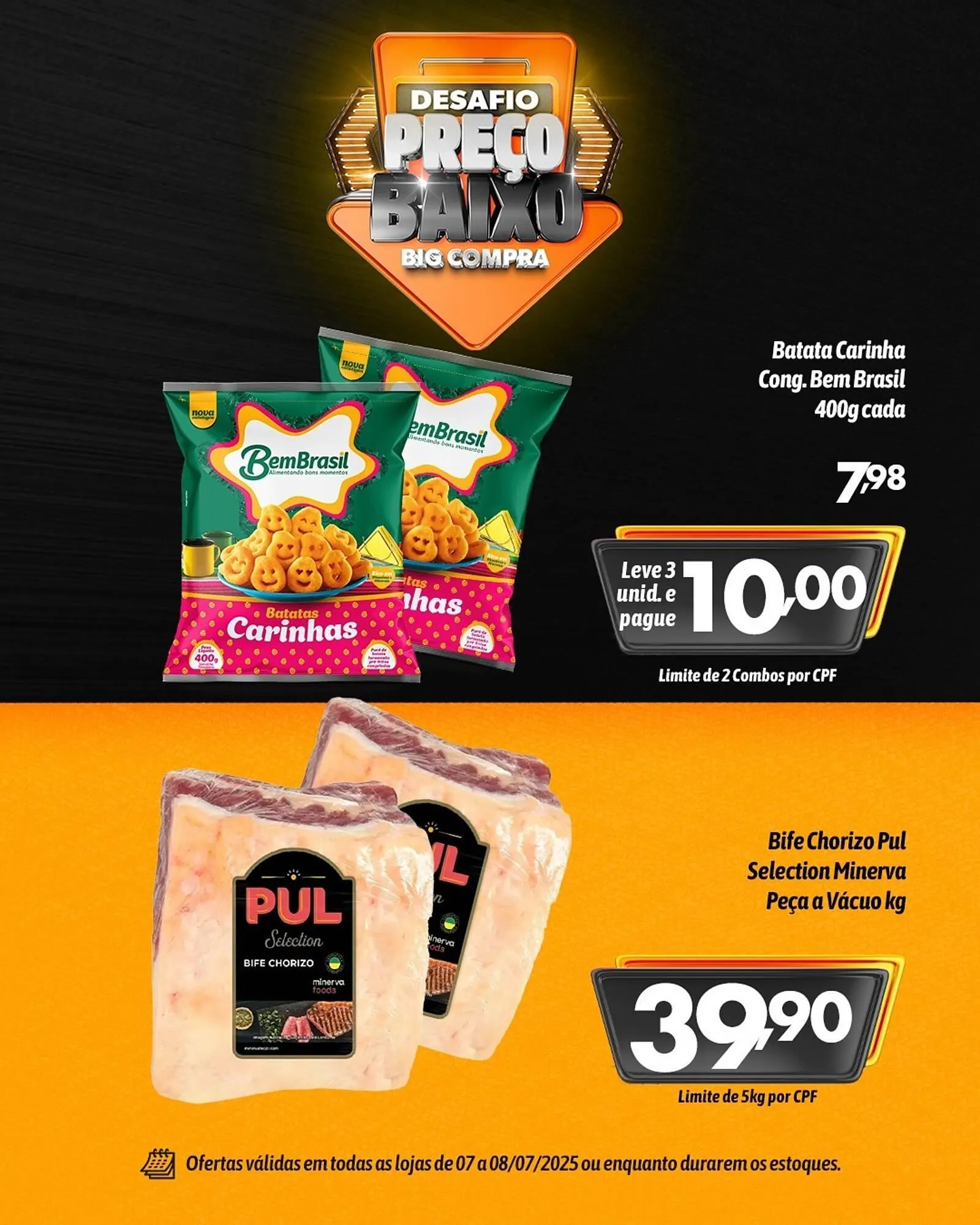 Encarte de Catálogo Supermercados Big Compra 7 de julho até 8 de julho 2025 - Pagina 3