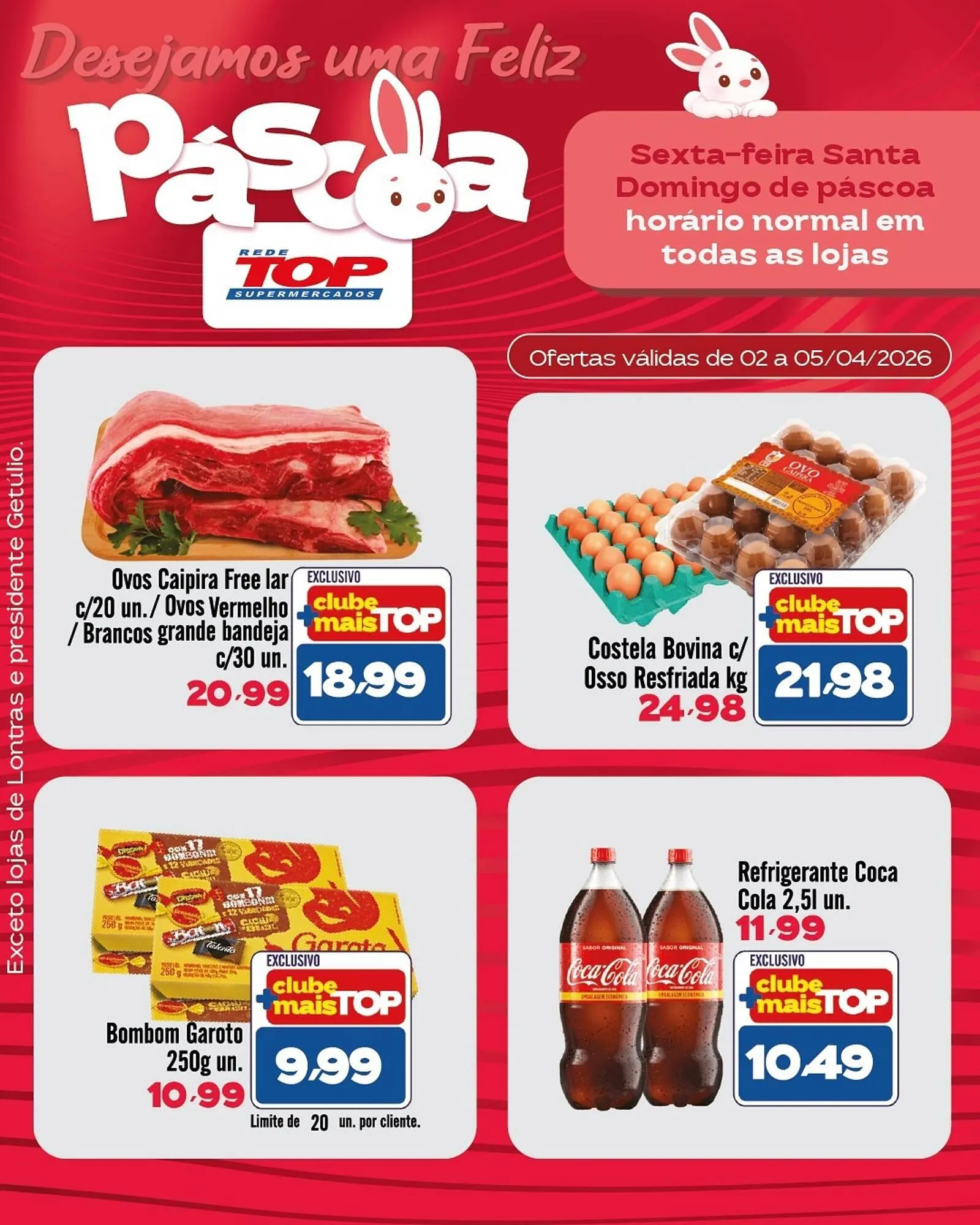 Encarte de Encarte Rede Top 1 de abril até 5 de abril 2026 - Pagina 1