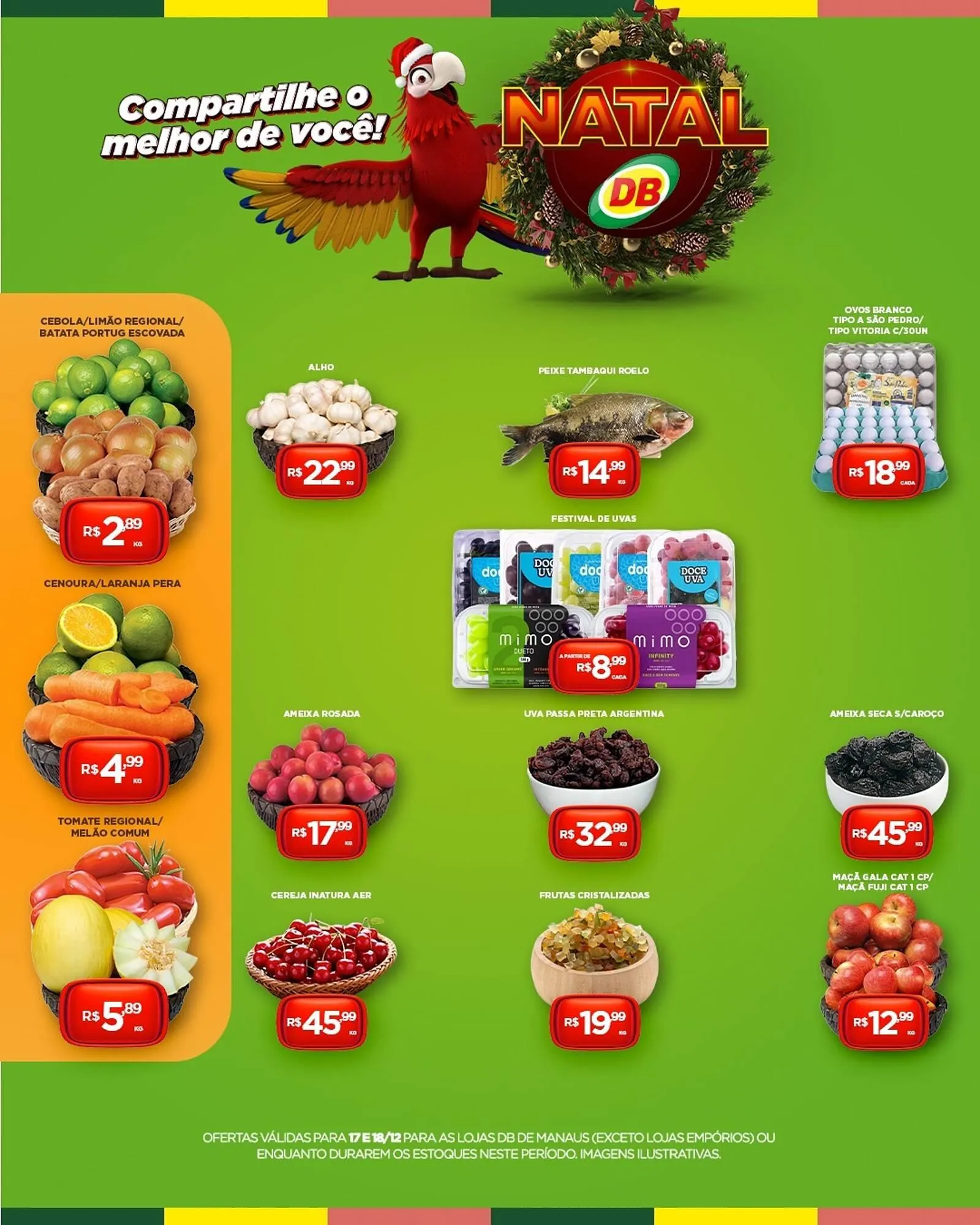 Encarte de Catálogo DB Supermercados 17 de dezembro até 18 de dezembro 2025 - Pagina 1