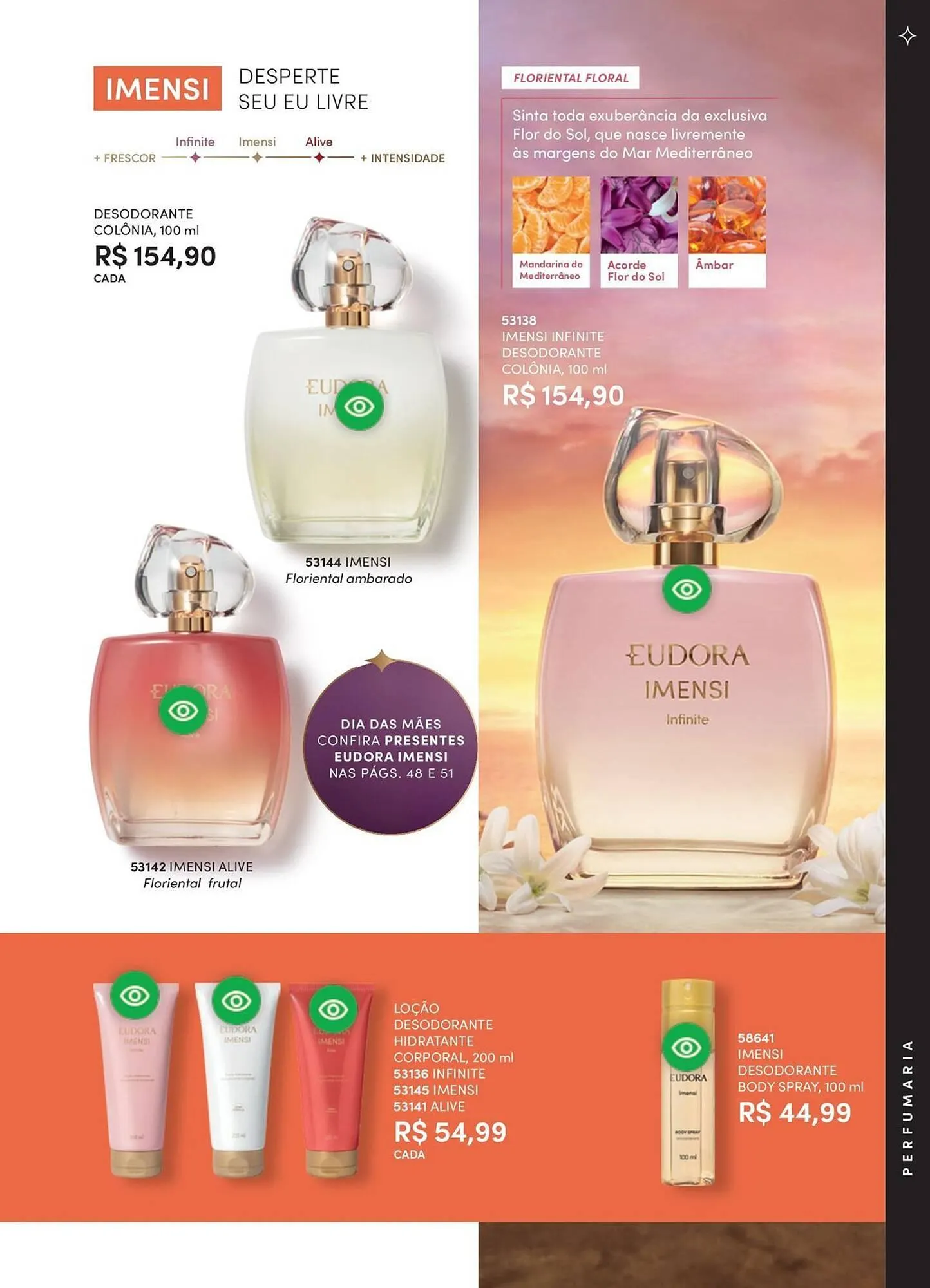 Encarte de Catálogo Eudora 1 de abril até 1 de maio 2026 - Pagina 107