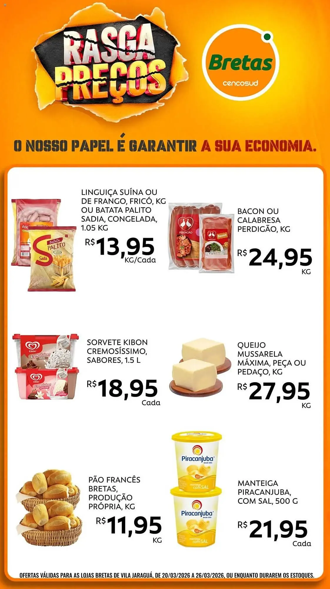 Encarte de Catálogo Supermercados Bretas 20 de março até 26 de março 2026 - Pagina 8