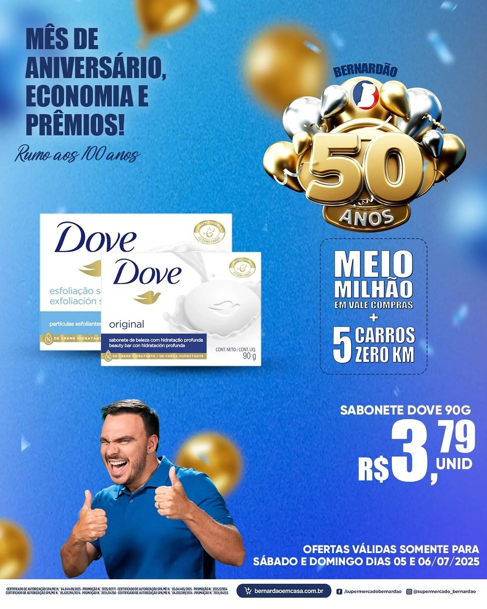 Encarte de Catálogo Supermercado Bernardão 5 de julho até 6 de julho 2025 - Pagina 3