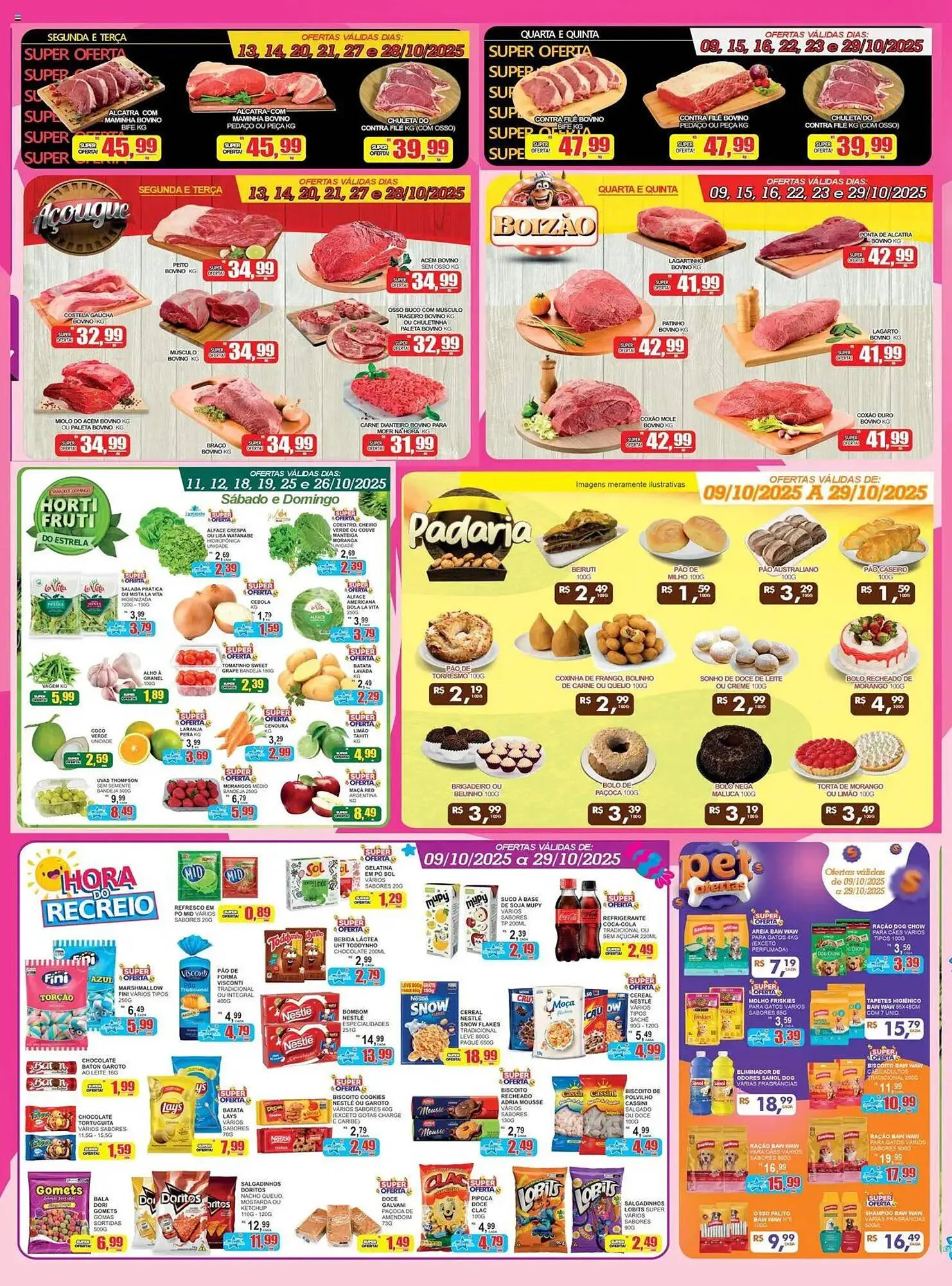 Encarte de Folheto Supermercado Estrela Azul 9 de outubro até 29 de outubro 2025 - Pagina 3