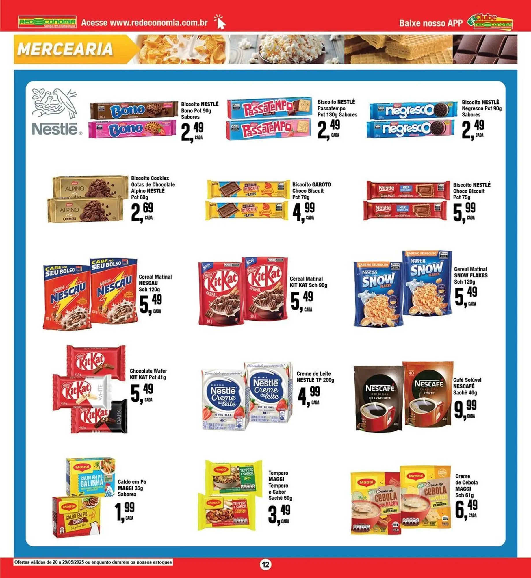 Encarte de Catálogo Rede Economia 19 de maio até 20 de maio 2025 - Pagina 12