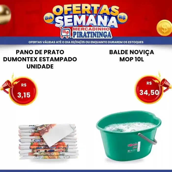 Encarte de Encarte Mercadinho Piratininga 28 de março até 2 de abril 2025 - Pagina 5