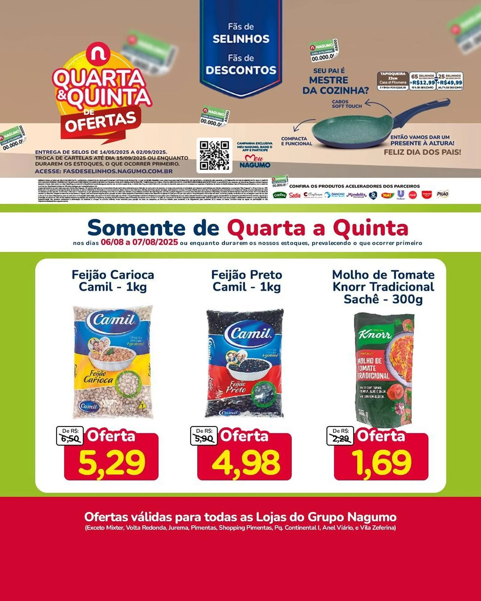 Encarte de Catálogo Nagumo 6 de agosto até 7 de agosto 2025 - Pagina 1