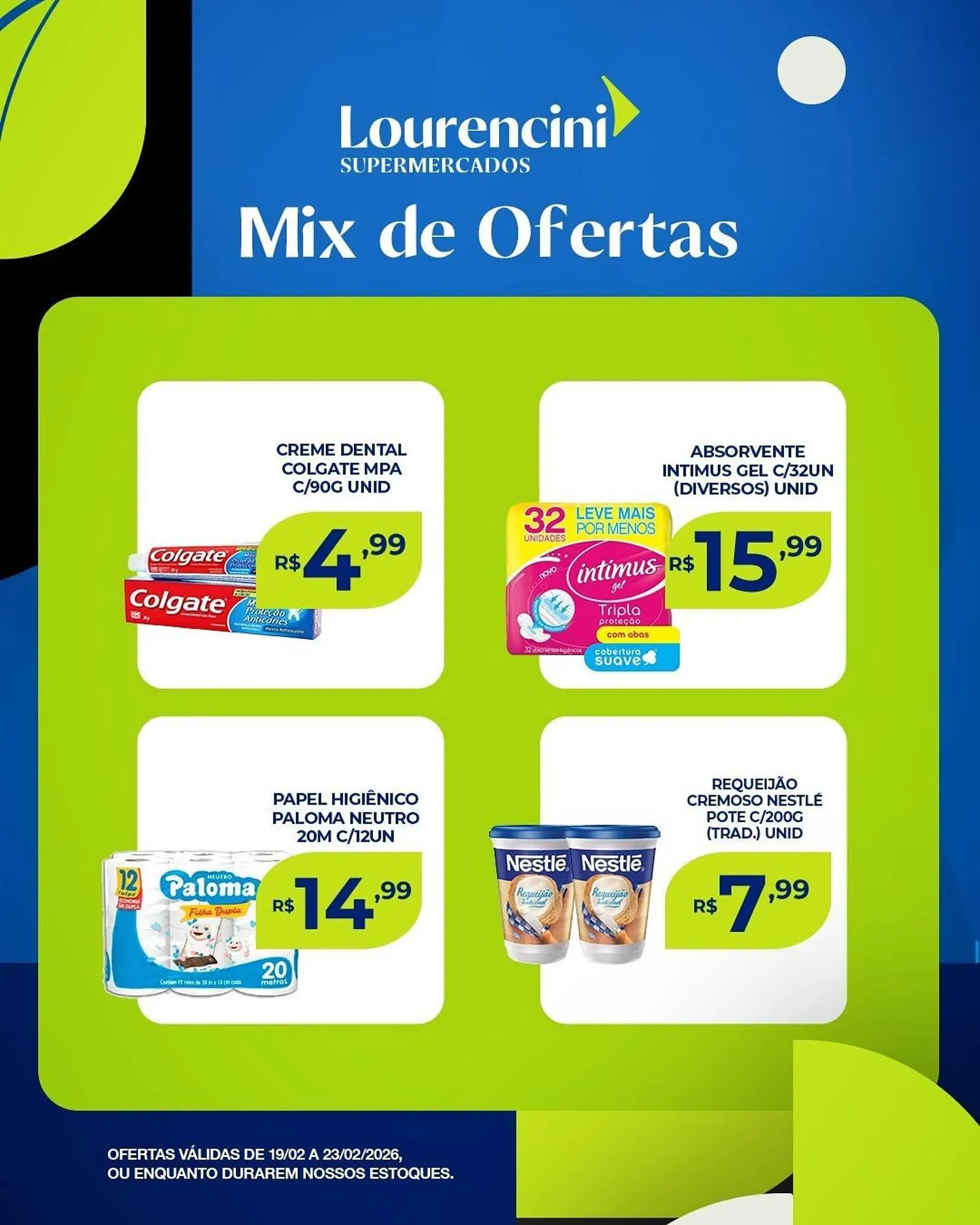 Encarte de Catálogo Lourencini Supermercados 21 de fevereiro até 23 de fevereiro 2026 - Pagina 3