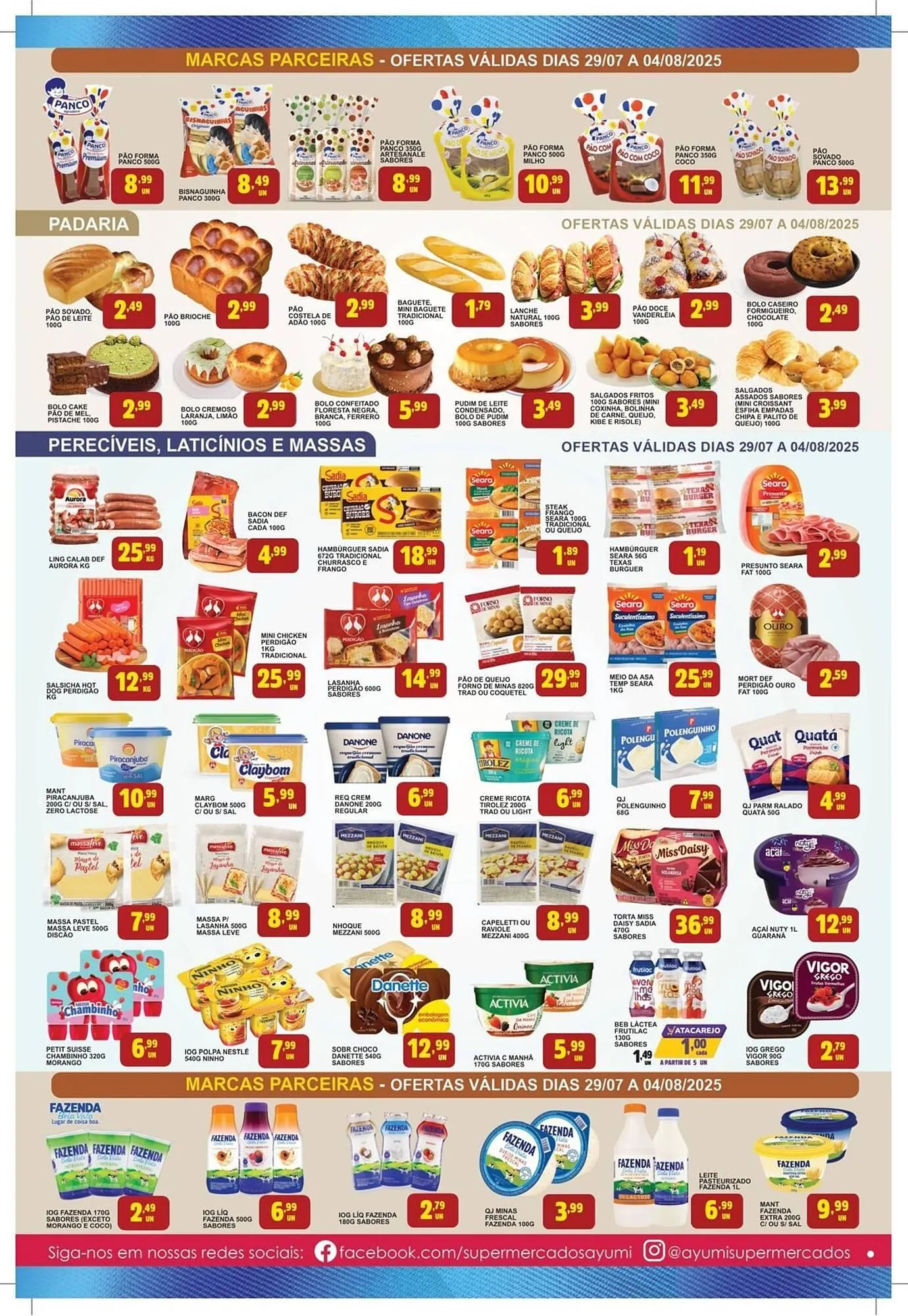 Encarte de Catálogo Ayumi Supermercados 29 de julho até 3 de agosto 2025 - Pagina 2