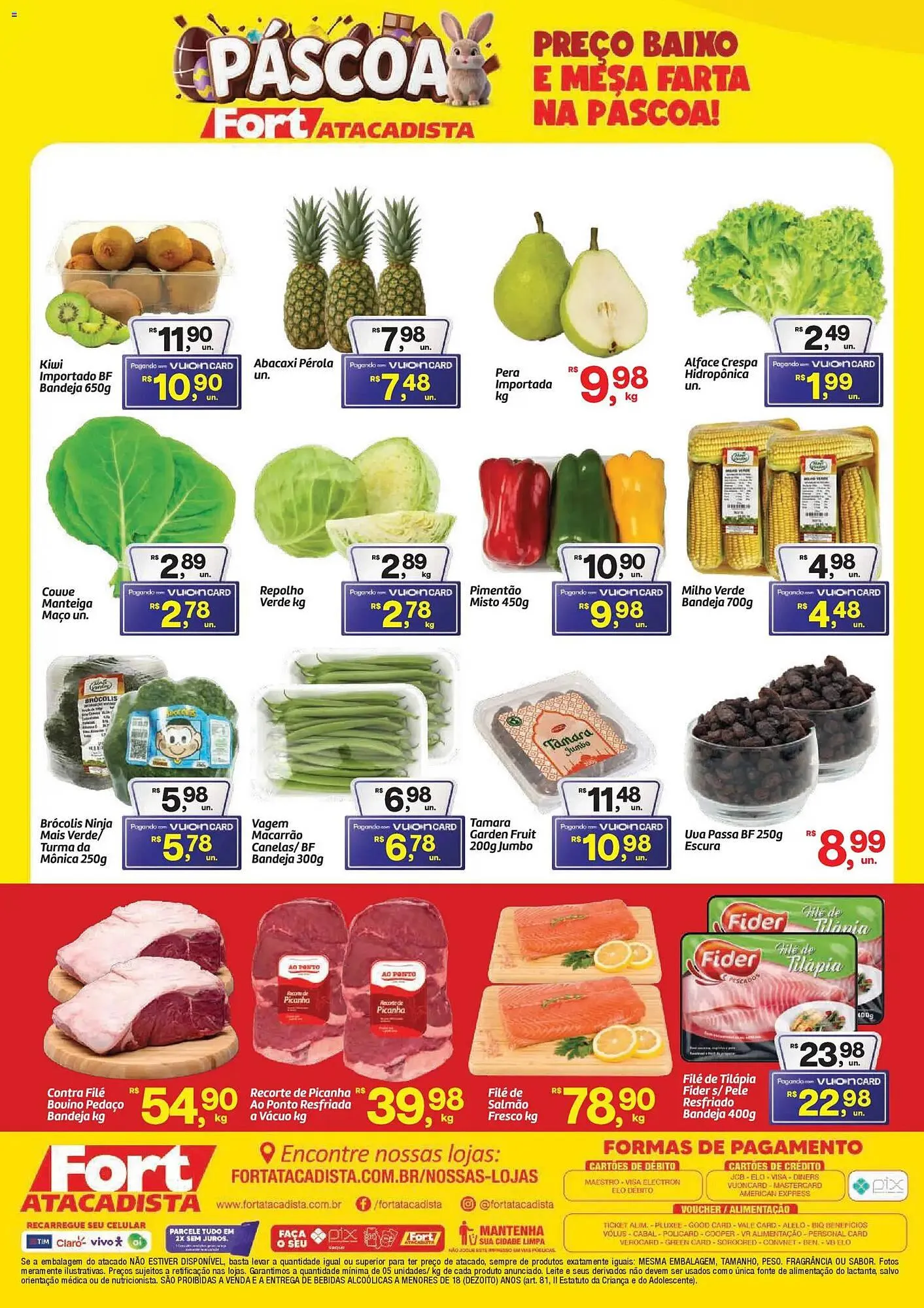 Encarte de Tabloide Fort Atacadista 17 de março até 18 de março 2026 - Pagina 2