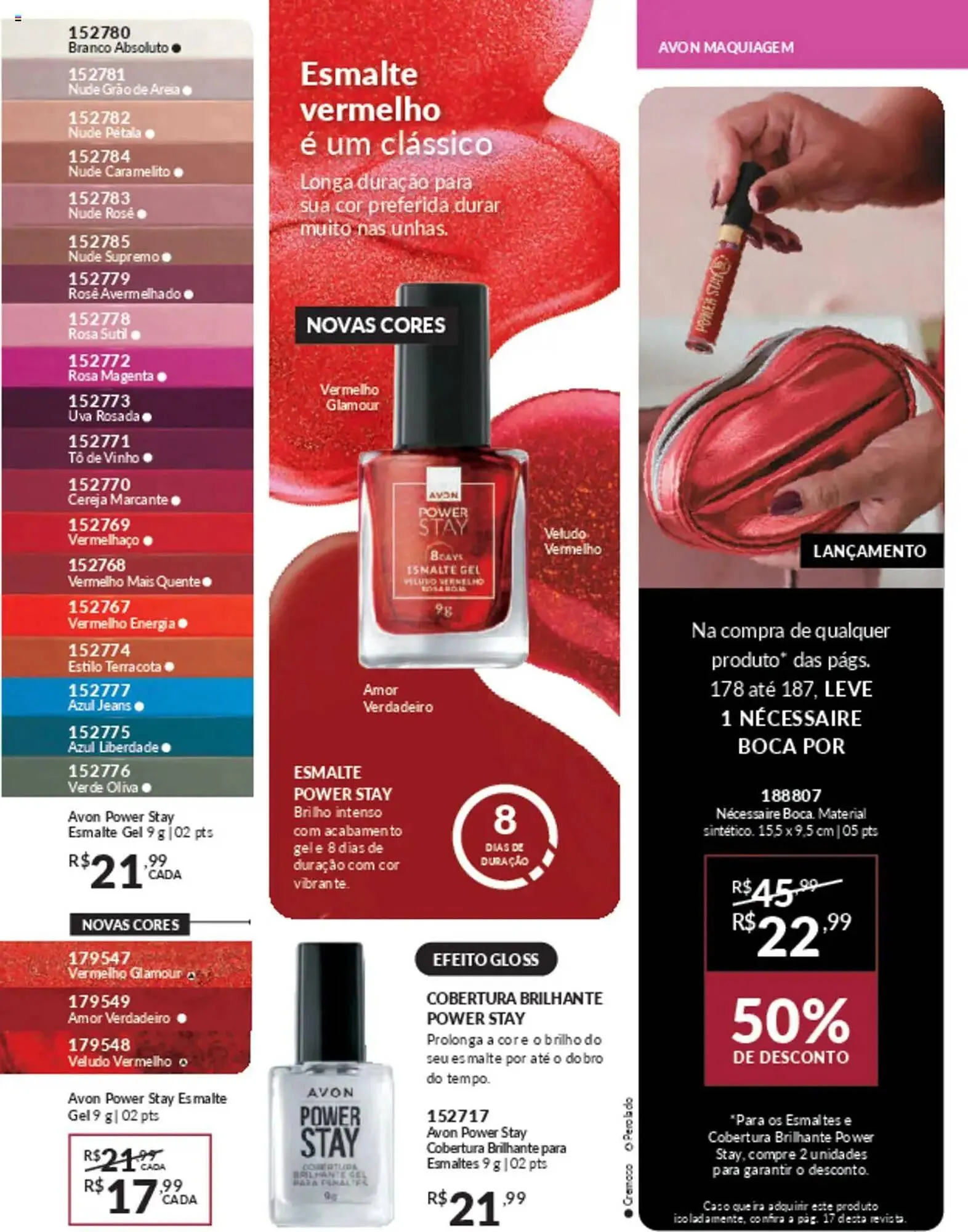 Encarte de Catálogo Avon 10 de março até 30 de junho 2025 - Pagina 181