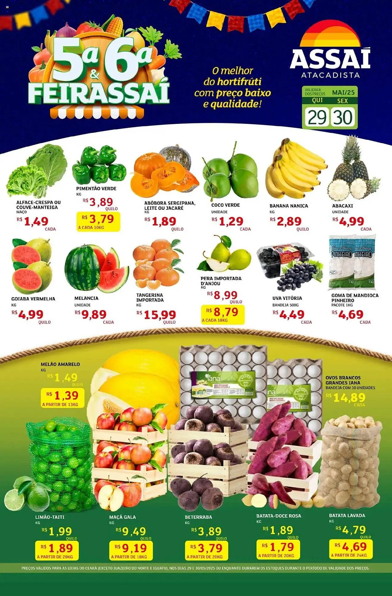 Encarte de Catálogo Assaí Atacadista 29 de maio até 31 de maio 2025 - Pagina 1