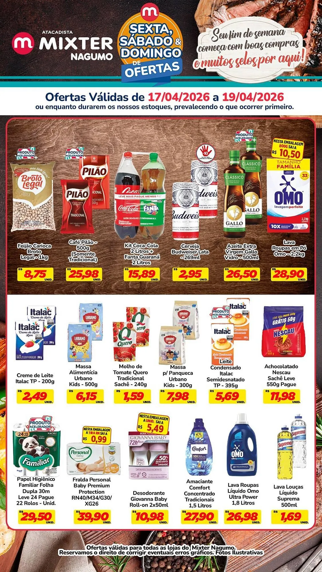 Encarte de Folheto Nagumo 17 de abril até 19 de abril 2026 - Pagina 2