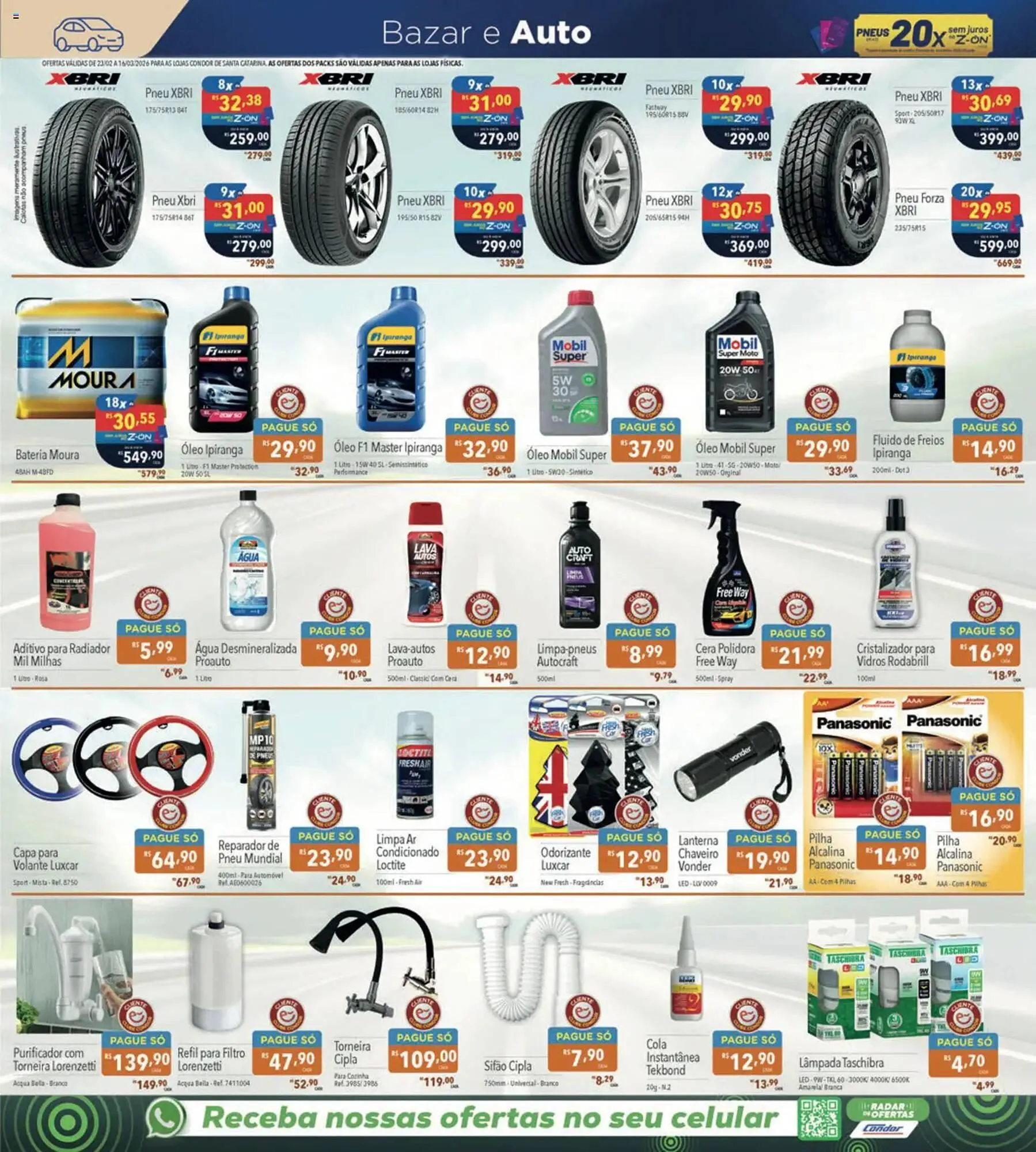 Encarte de Catálogo Supermercados Condor 23 de fevereiro até 16 de março 2026 - Pagina 27