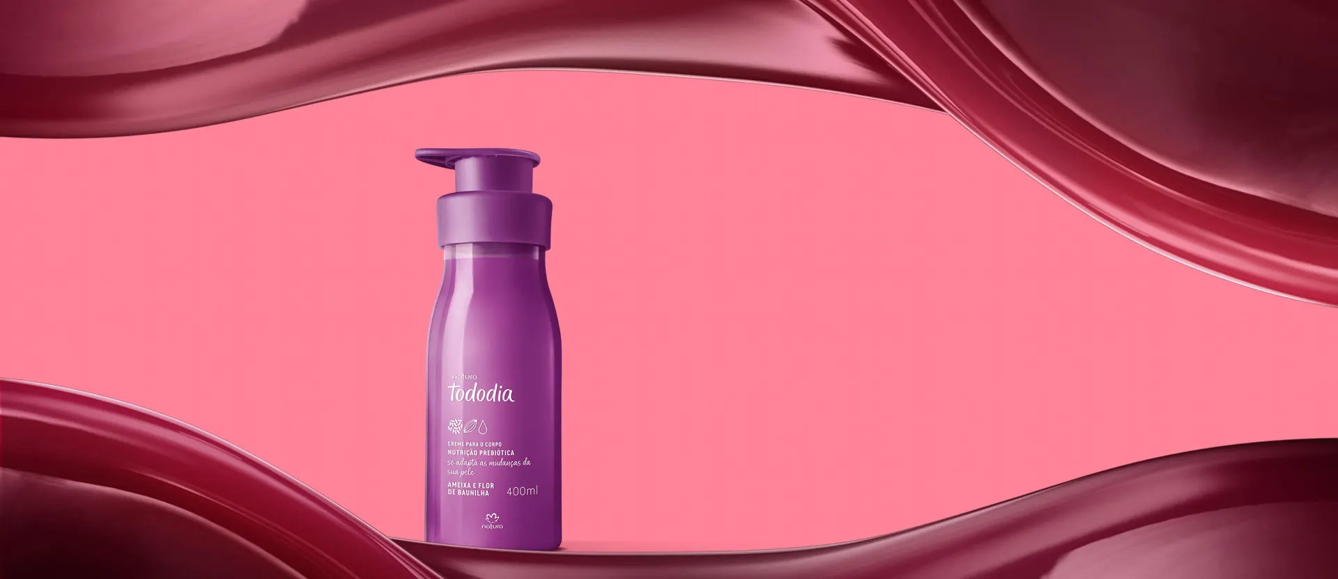 Creme Desodorante Nutritivo para o Corpo Tododia Ameixa e Flor de Baunilha