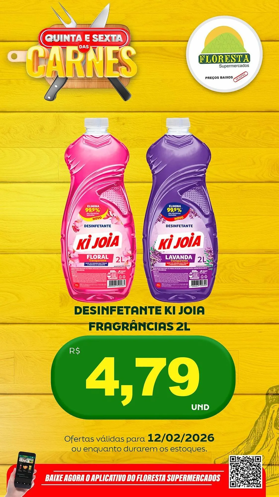 Encarte de Catálogo Floresta Supermercados 12 de fevereiro até 13 de fevereiro 2026 - Pagina 22