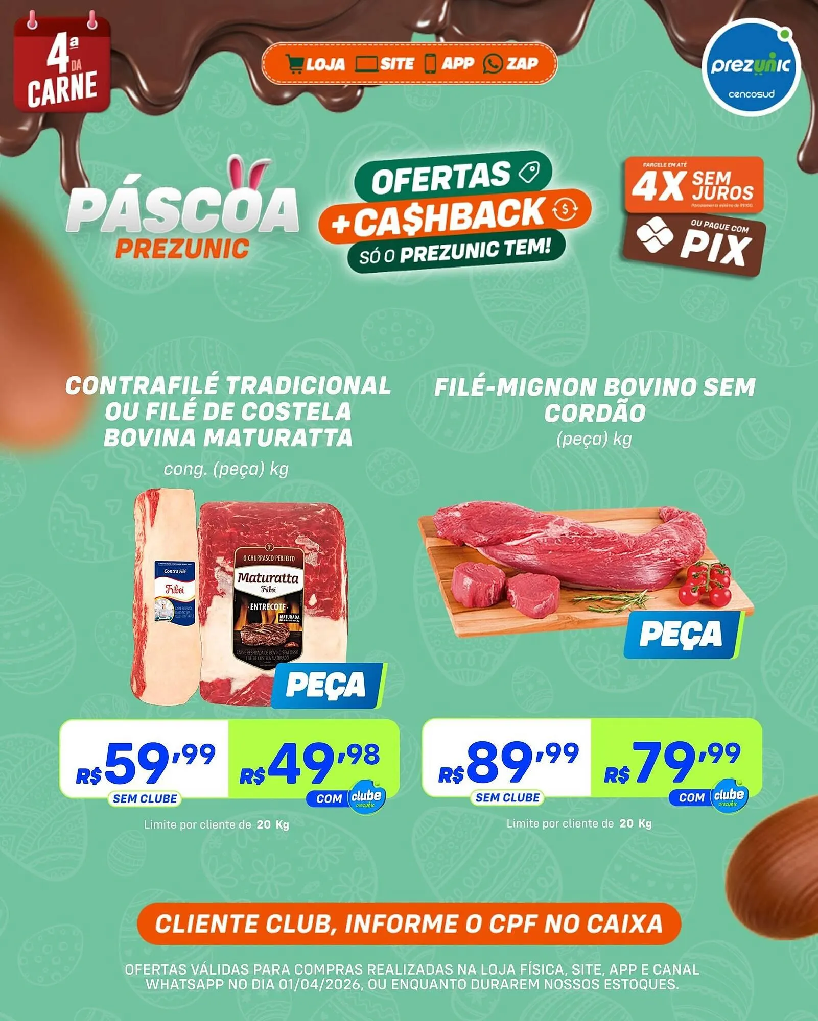 Encarte de Encarte Prezunic 1 de abril até 1 de abril 2026 - Pagina 2