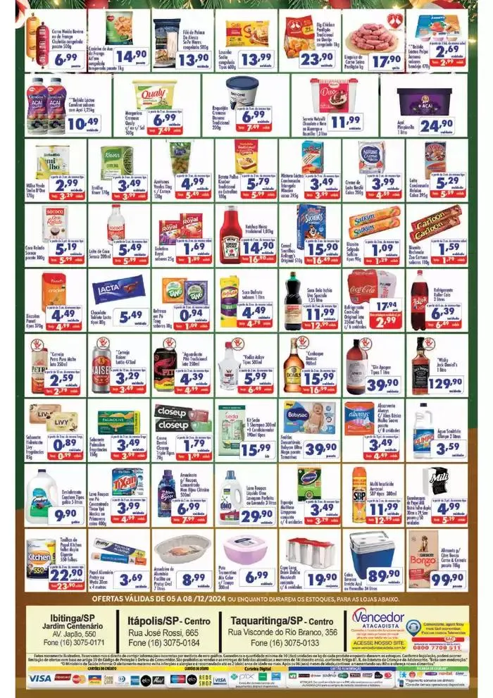 Encarte de Ofertas exclusivas para nossos clientes 5 de dezembro até 8 de dezembro 2024 - Pagina 2