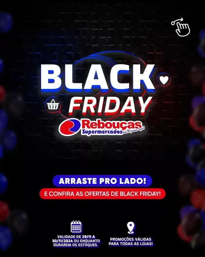Encarte de Encarte Rebouças Supermercados 29 de novembro até 30 de novembro 2024 - Pagina 1