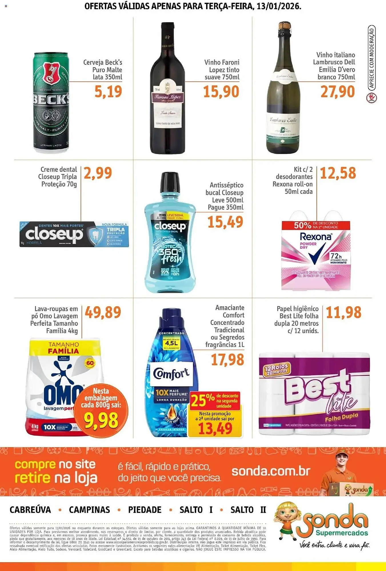Encarte de Folheto Sonda 13 de janeiro até 13 de janeiro 2026 - Pagina 4