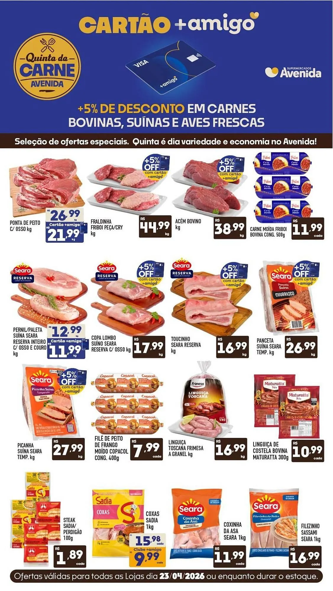 Encarte de Catálogo Supermercados Avenida 23 de abril até 26 de abril 2026 - Pagina 2