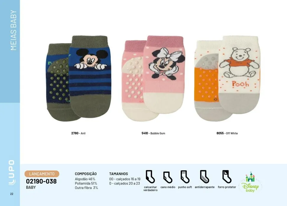 Encarte de Catálogo Meias Baby Verão 2023/24 28 de julho até 31 de dezembro 2024 - Pagina 22