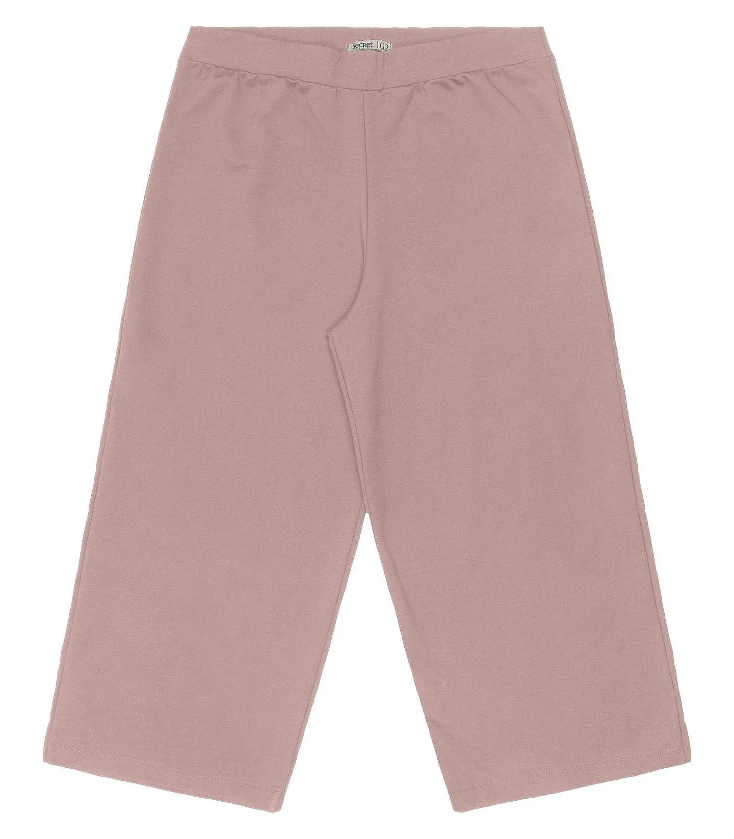 Calça Plus Size Feminina Pantalona Secret Glam Marrom