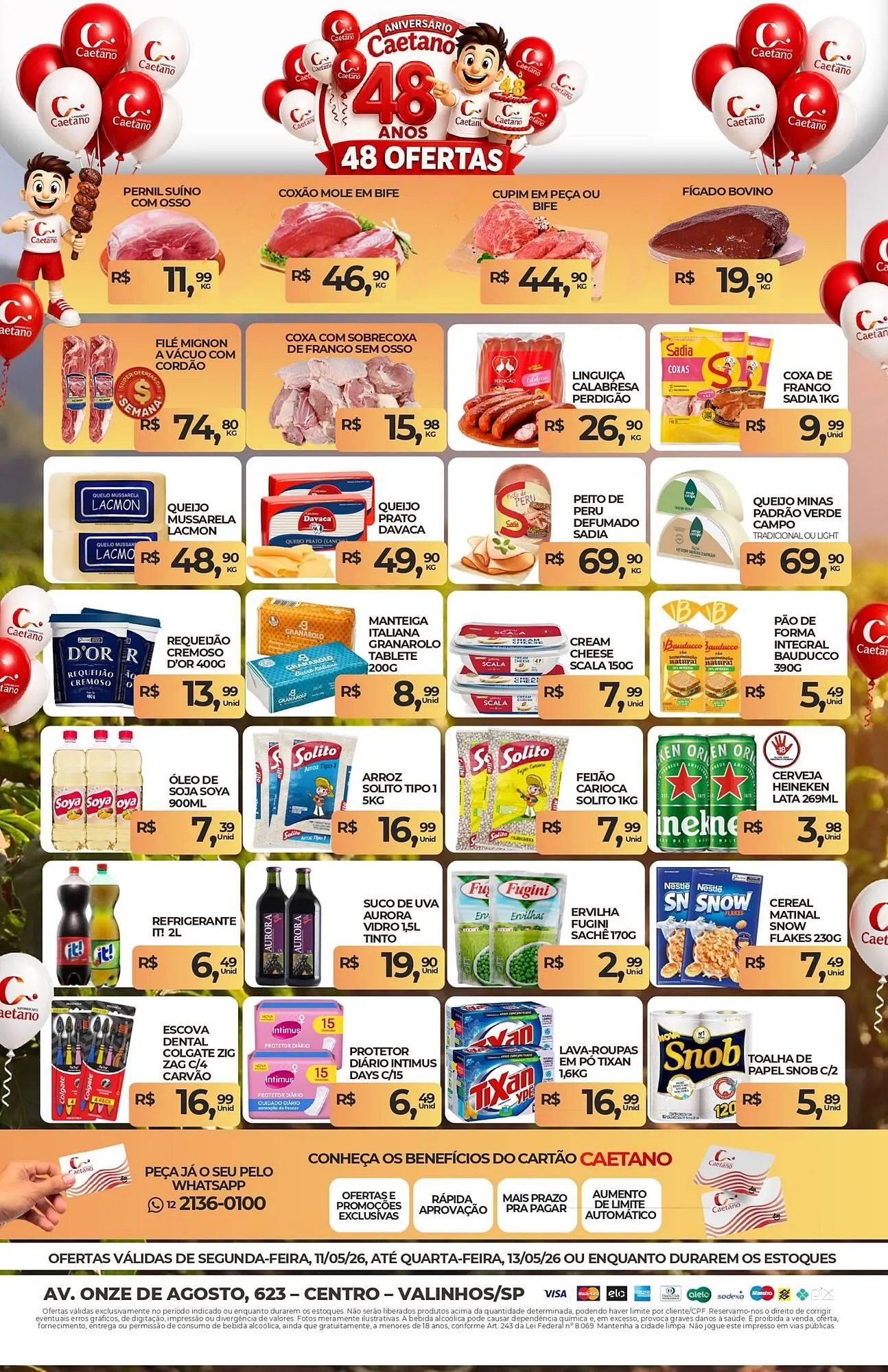 Encarte de Catálogo Supermercados Caetano 12 de maio até 13 de maio 2026 - Pagina 2