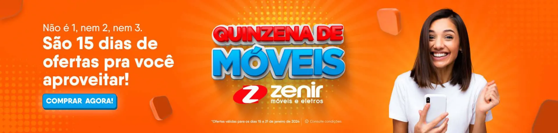 Encarte de Catálogo Zenir 16 de janeiro até 31 de janeiro 2024 - Pagina 1