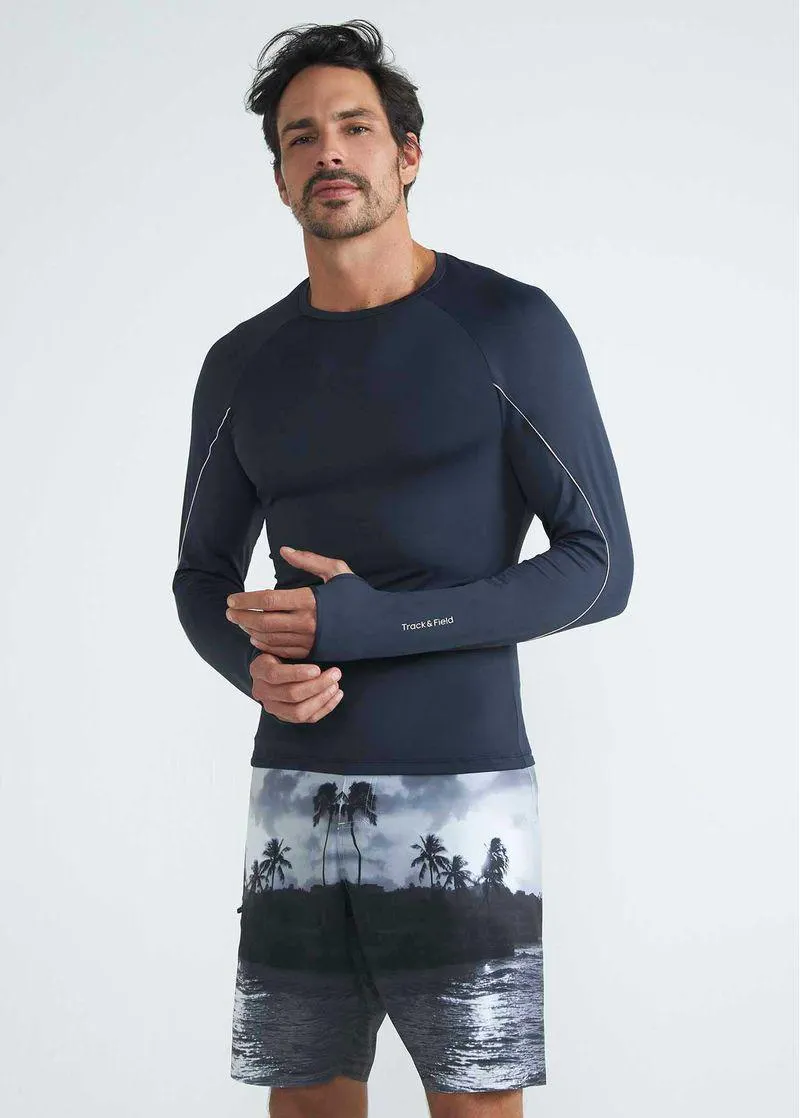 Camiseta Masculina Manga longa Surf Uv