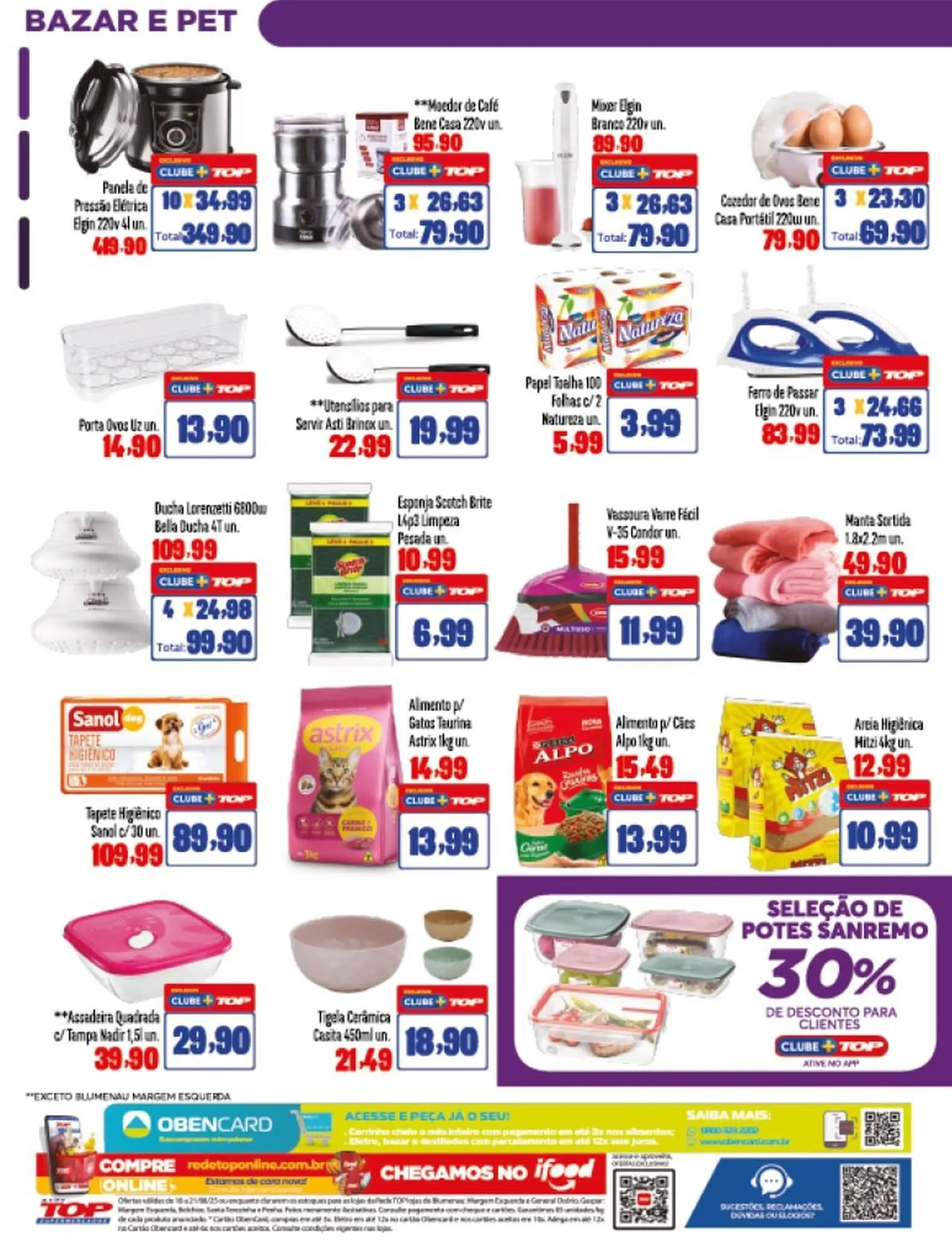 Encarte de Catálogo Rede Top 18 de agosto até 24 de agosto 2025 - Pagina 7