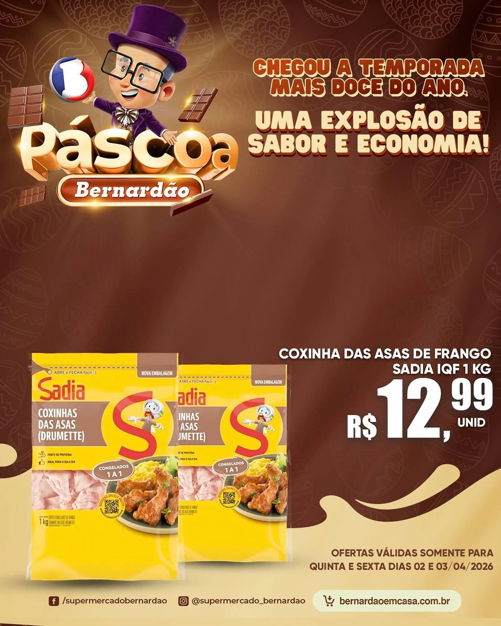 Encarte de Catálogo Supermercado Bernardão 2 de abril até 3 de abril 2026 - Pagina 4