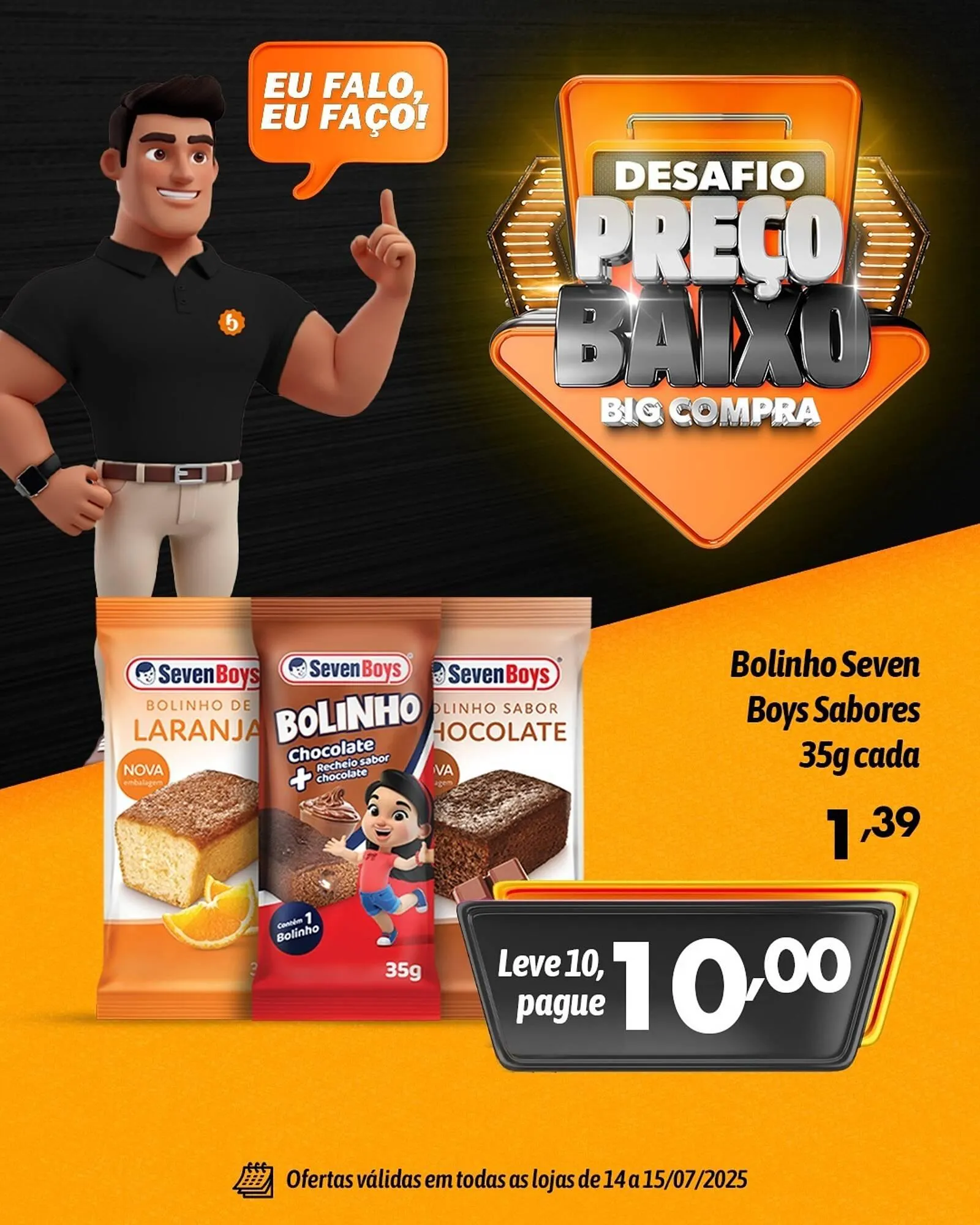 Encarte de Catálogo Supermercados Big Compra 14 de julho até 15 de julho 2025 - Pagina 2