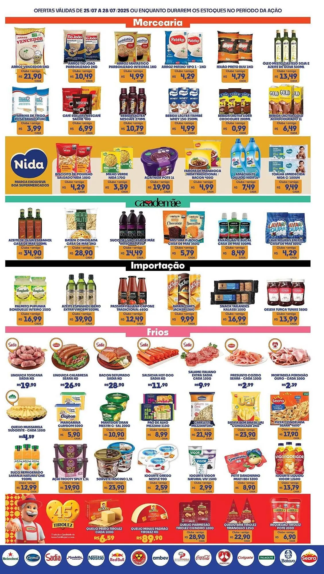 Encarte de Catálogo Boa Supermercados 25 de julho até 28 de julho 2025 - Pagina 3