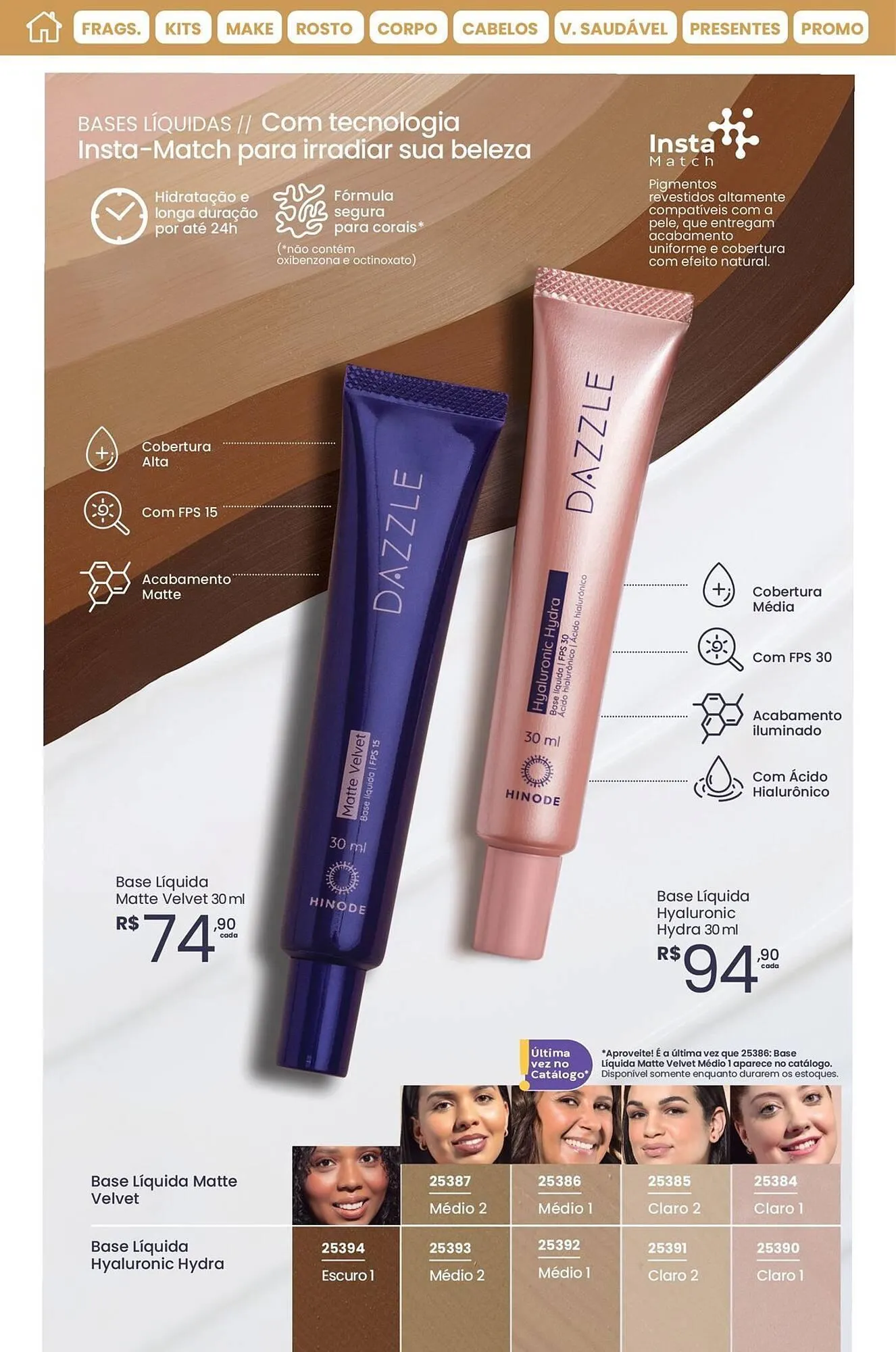 Encarte de Catálogo Hinode 1 de novembro até 30 de novembro 2025 - Pagina 77