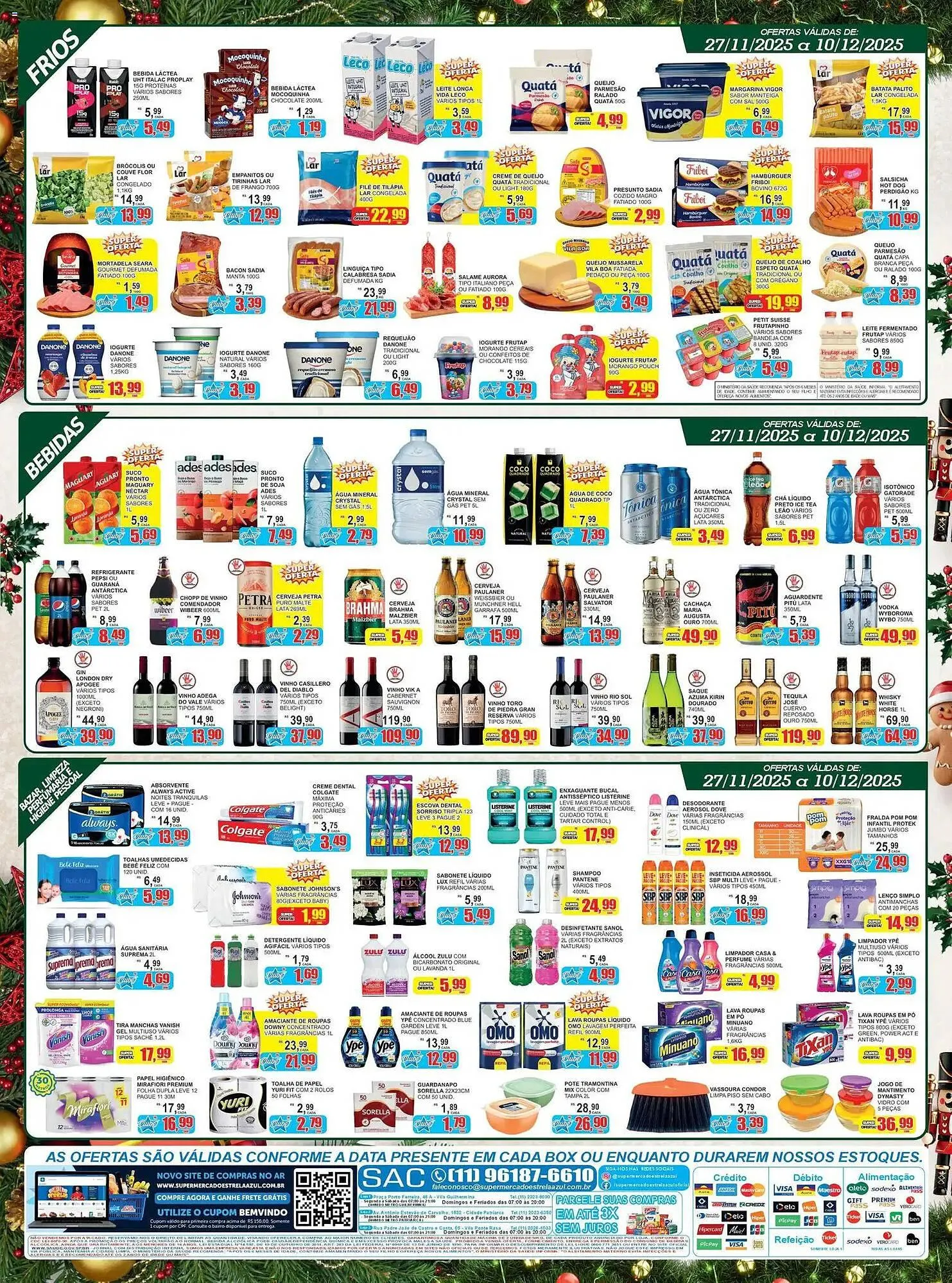 Encarte de Folheto Supermercado Estrela Azul 27 de novembro até 10 de dezembro 2025 - Pagina 4