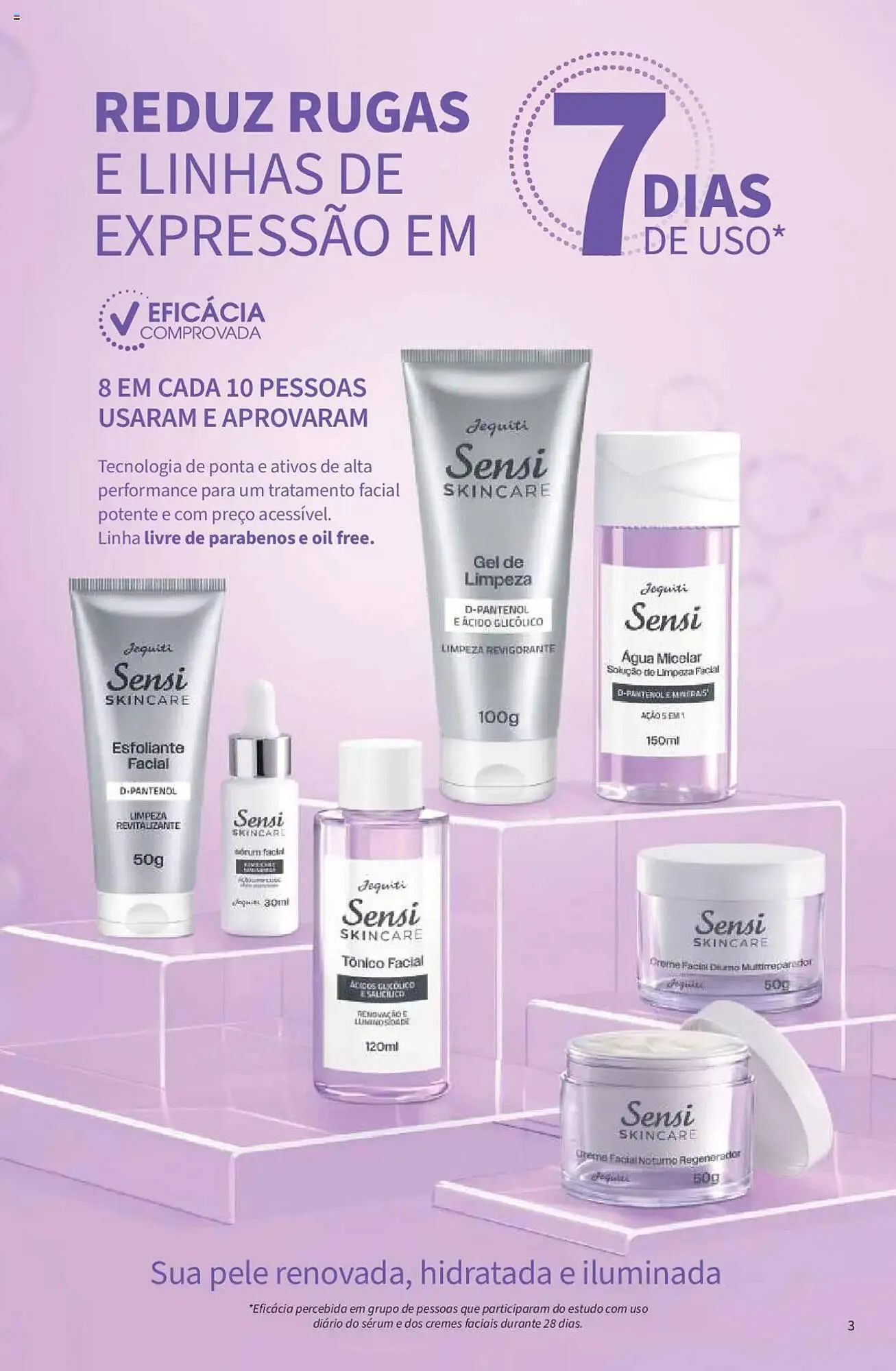 Encarte de Catálogo Jequiti 17 de julho até 8 de agosto 2025 - Pagina 3