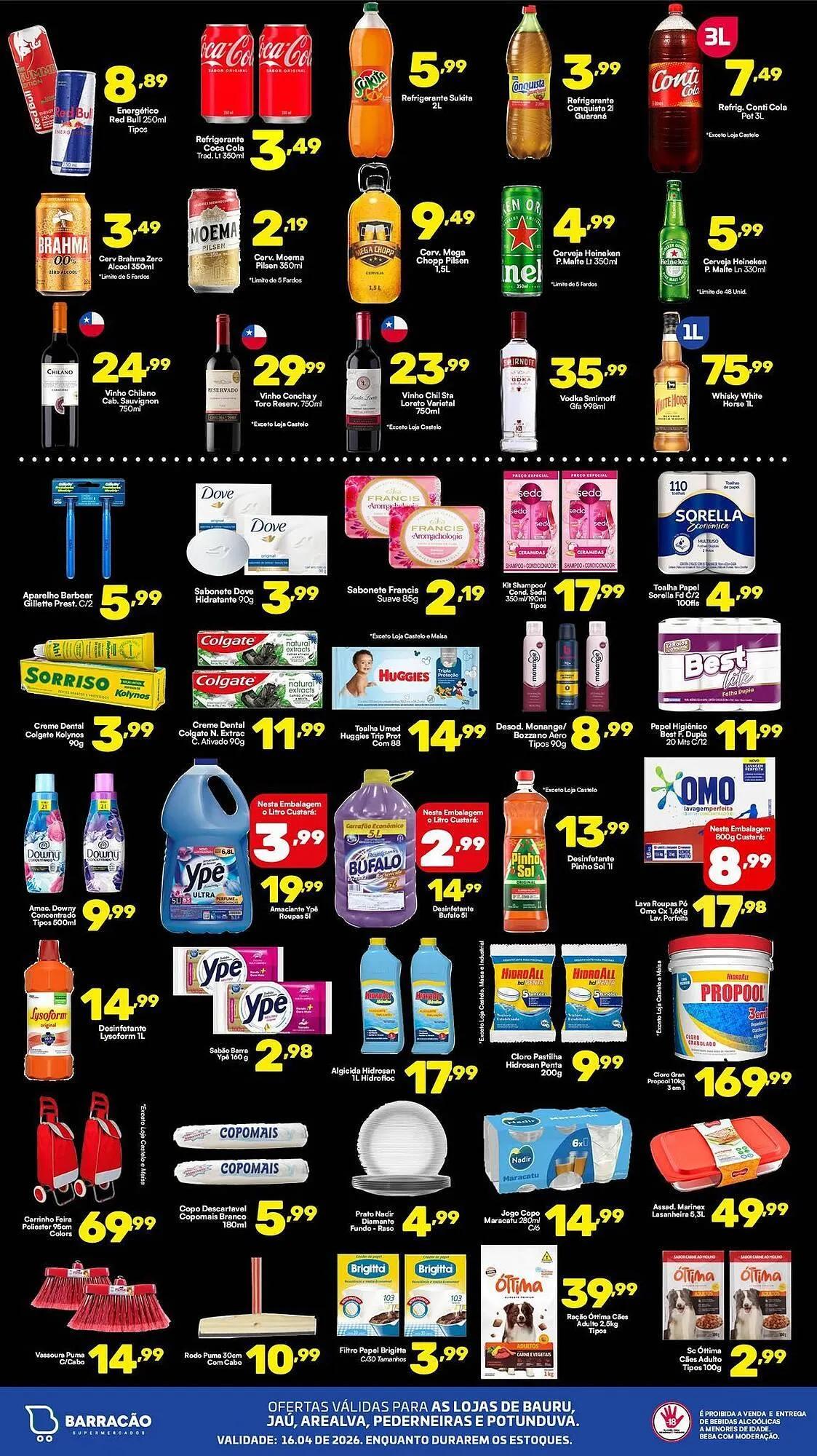 Encarte de Catálogo Barracão Supermercado 16 de abril até 16 de abril 2026 - Pagina 4