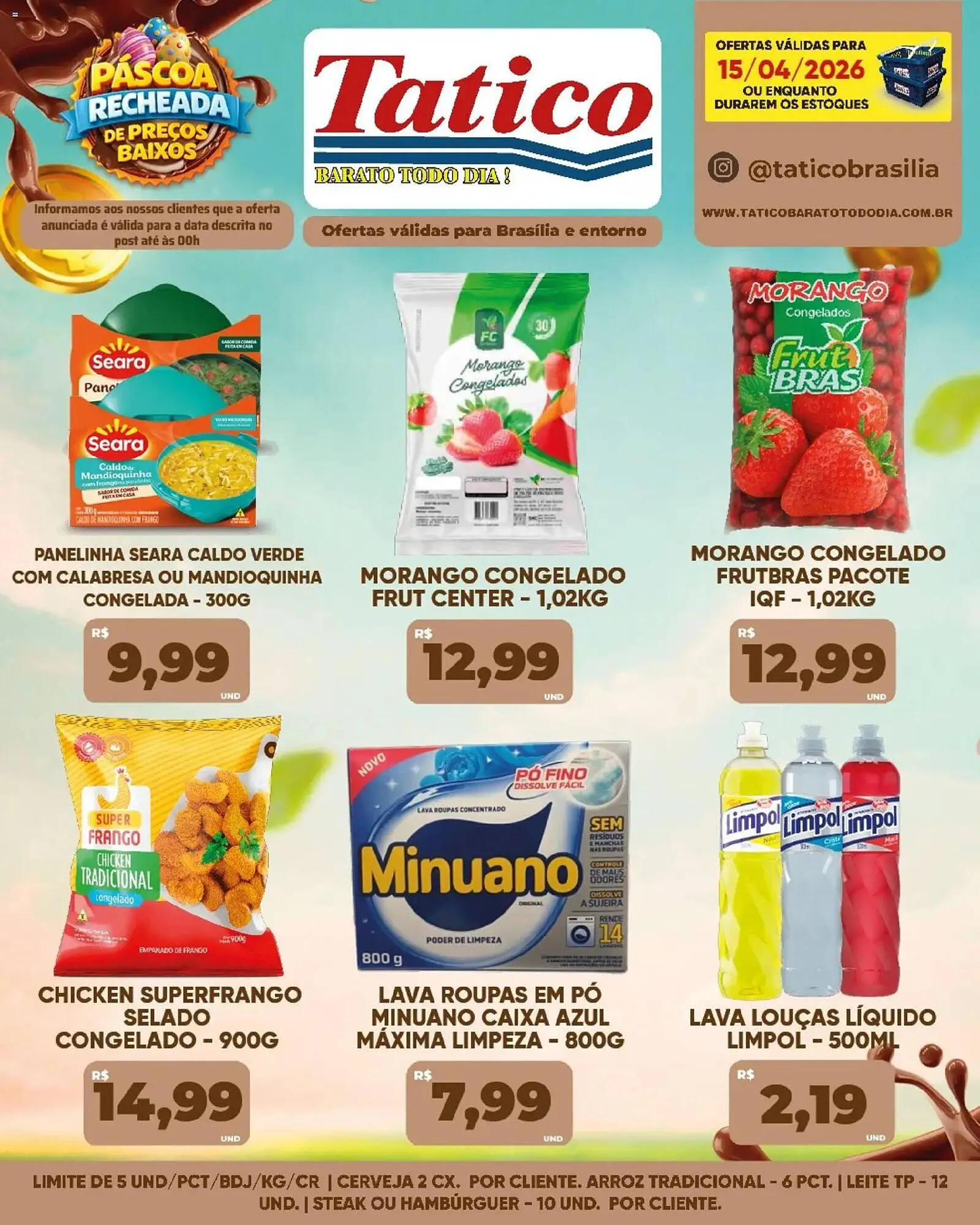 Encarte de Tabloide Tatico 16 de abril até 19 de abril 2026 - Pagina 44